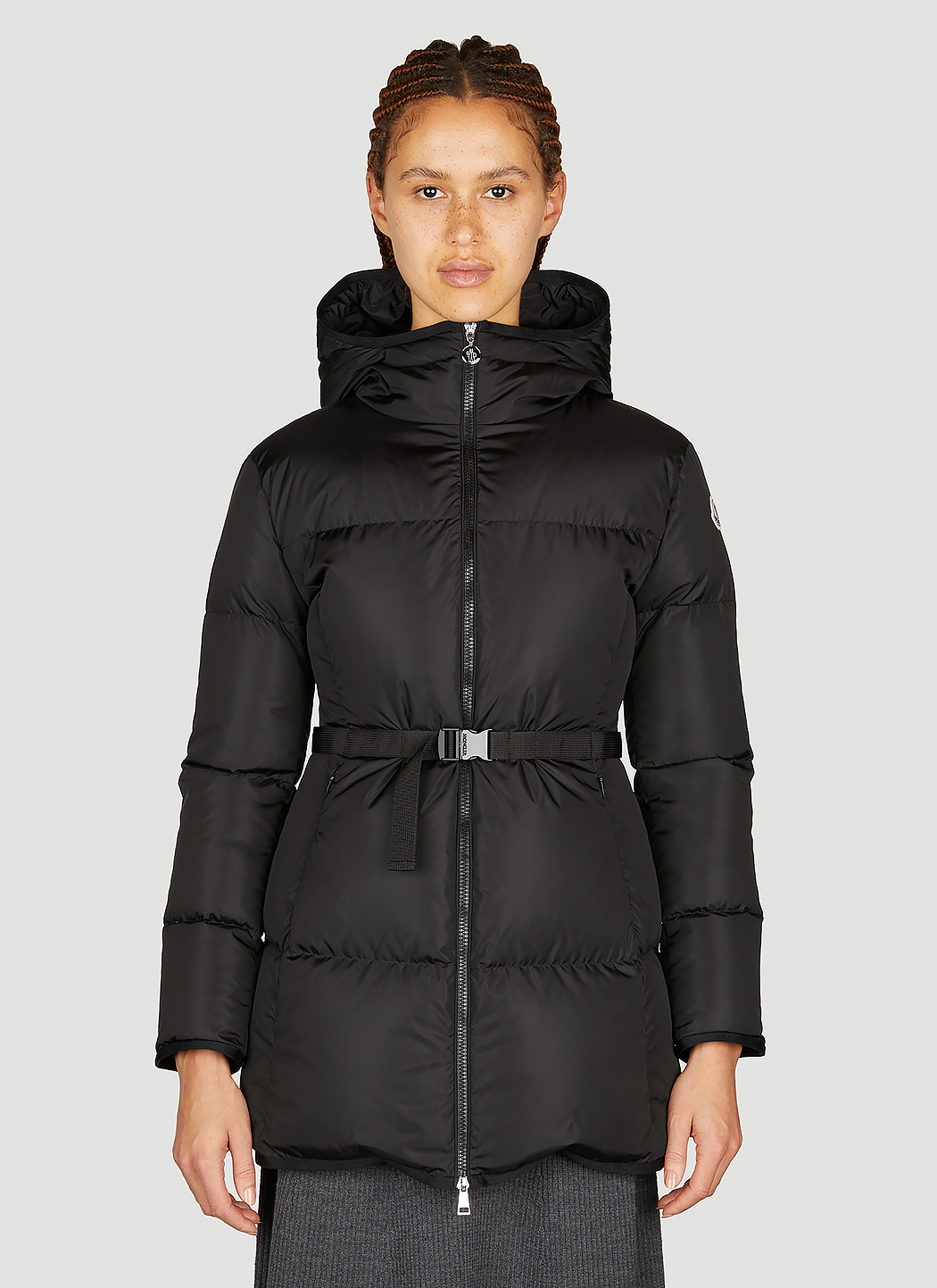 Monclerエルミエンヌ　ブラックサイズ1 モンクレール】人気モデル「エルミンヌ」サイズの選び方!-生産終了で