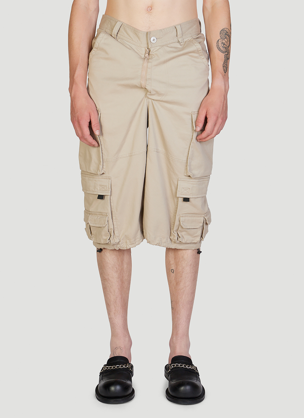 Pulled Cargo Shorts