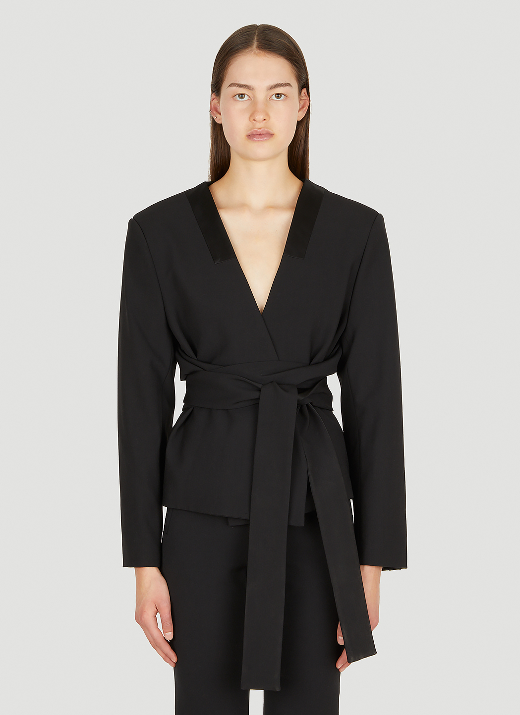 Waist Tie Blazer