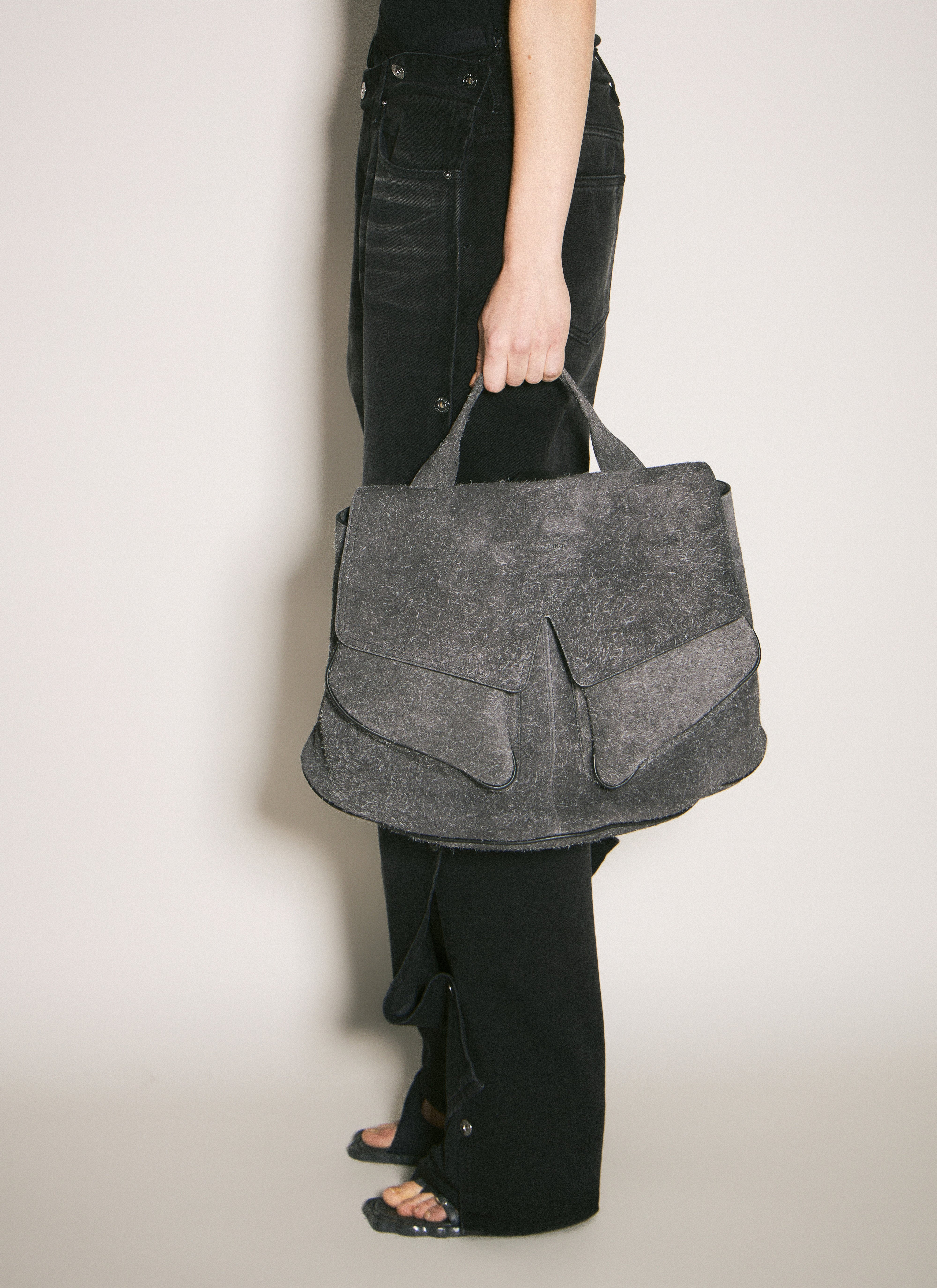 【関税込み】Kiko Kostadinov ブラック Mezulari バッグ Black Mezulari Bag by Kiko Kostadinov on Sale