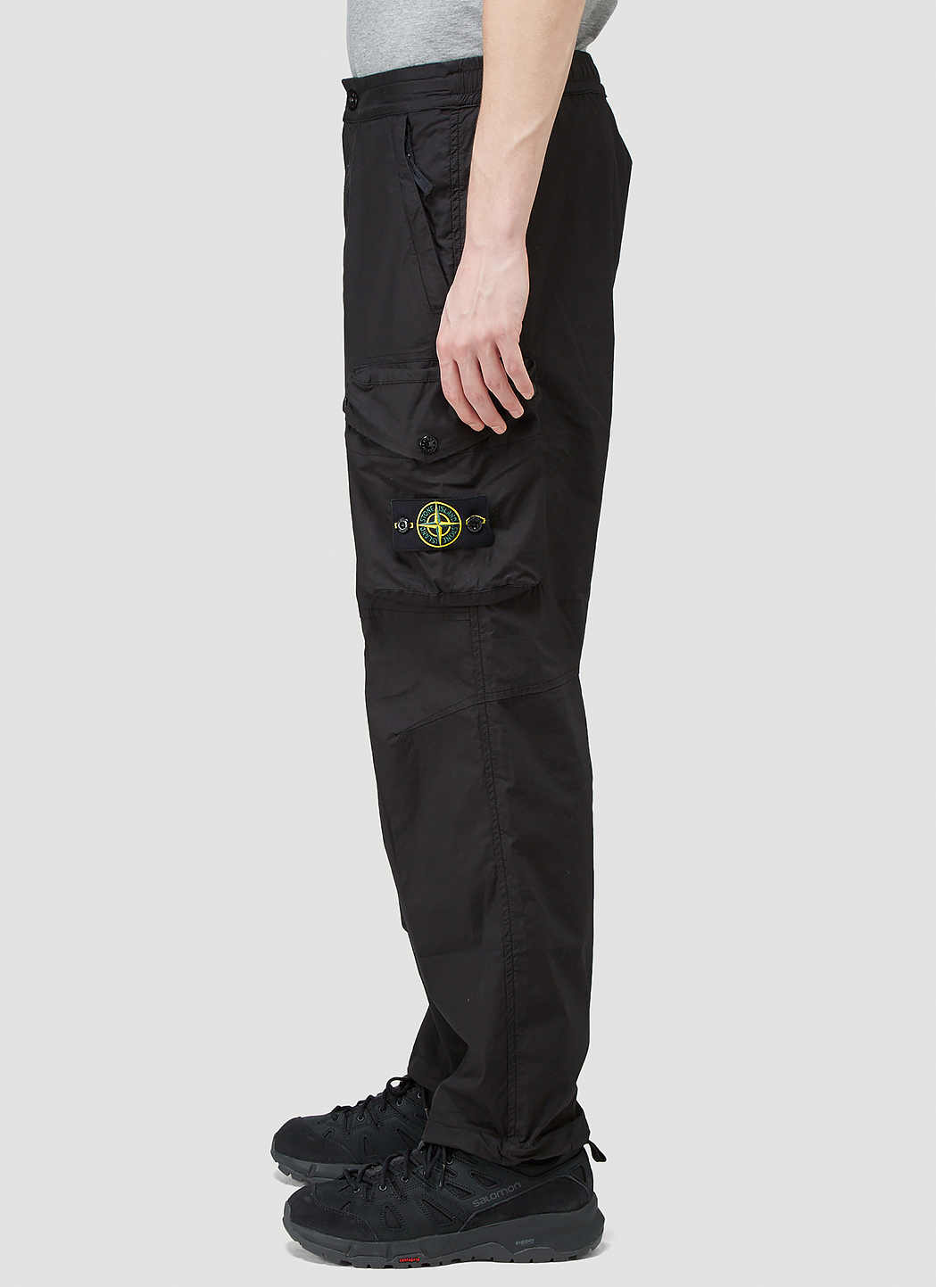 Stone Island Cargo Pants in Black | LN-CC