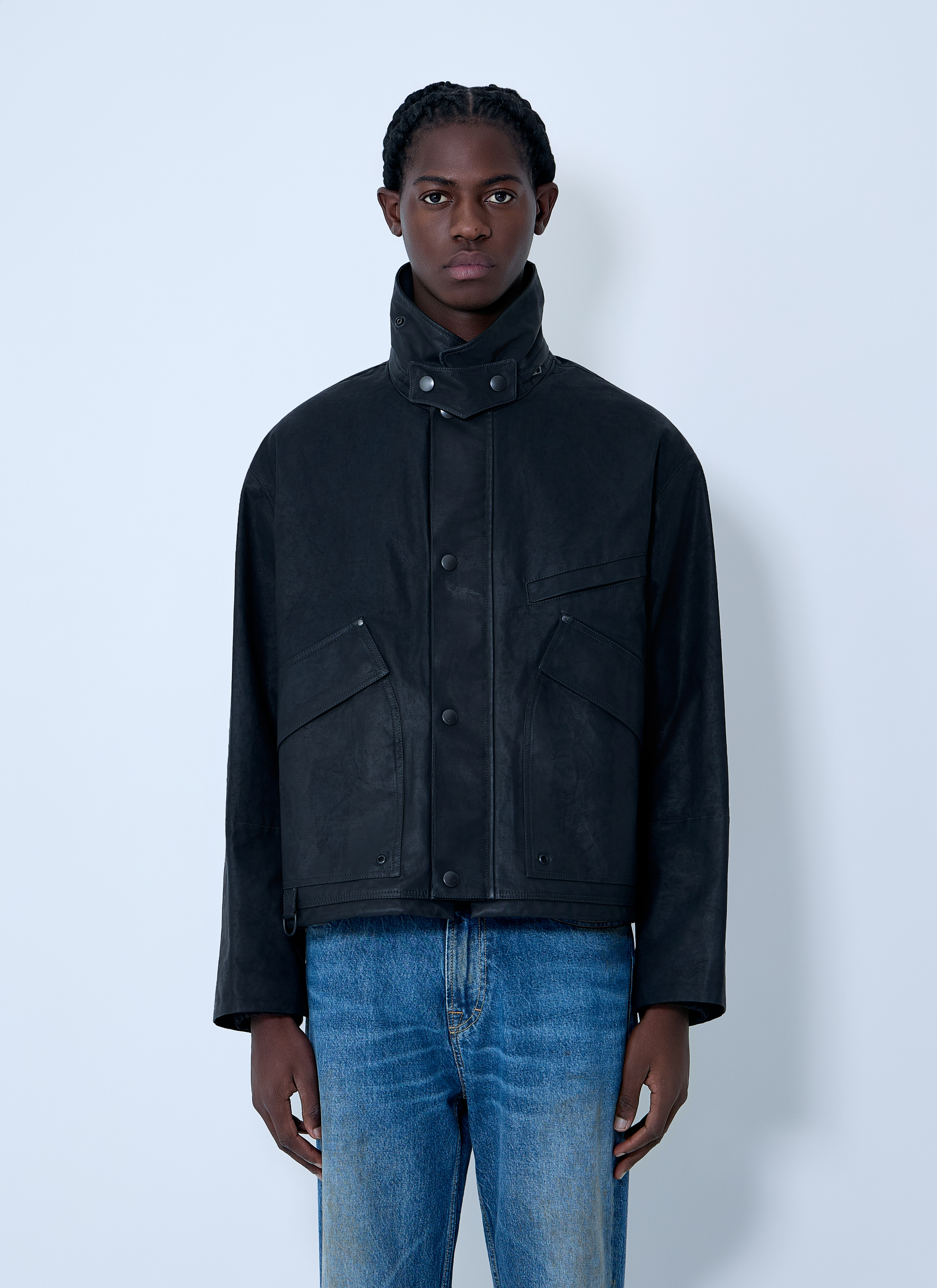 ジャケット・アウター LEMAIRE 20aw No Collar Liner Jacket 50 lem0162003_blk_00.jpg