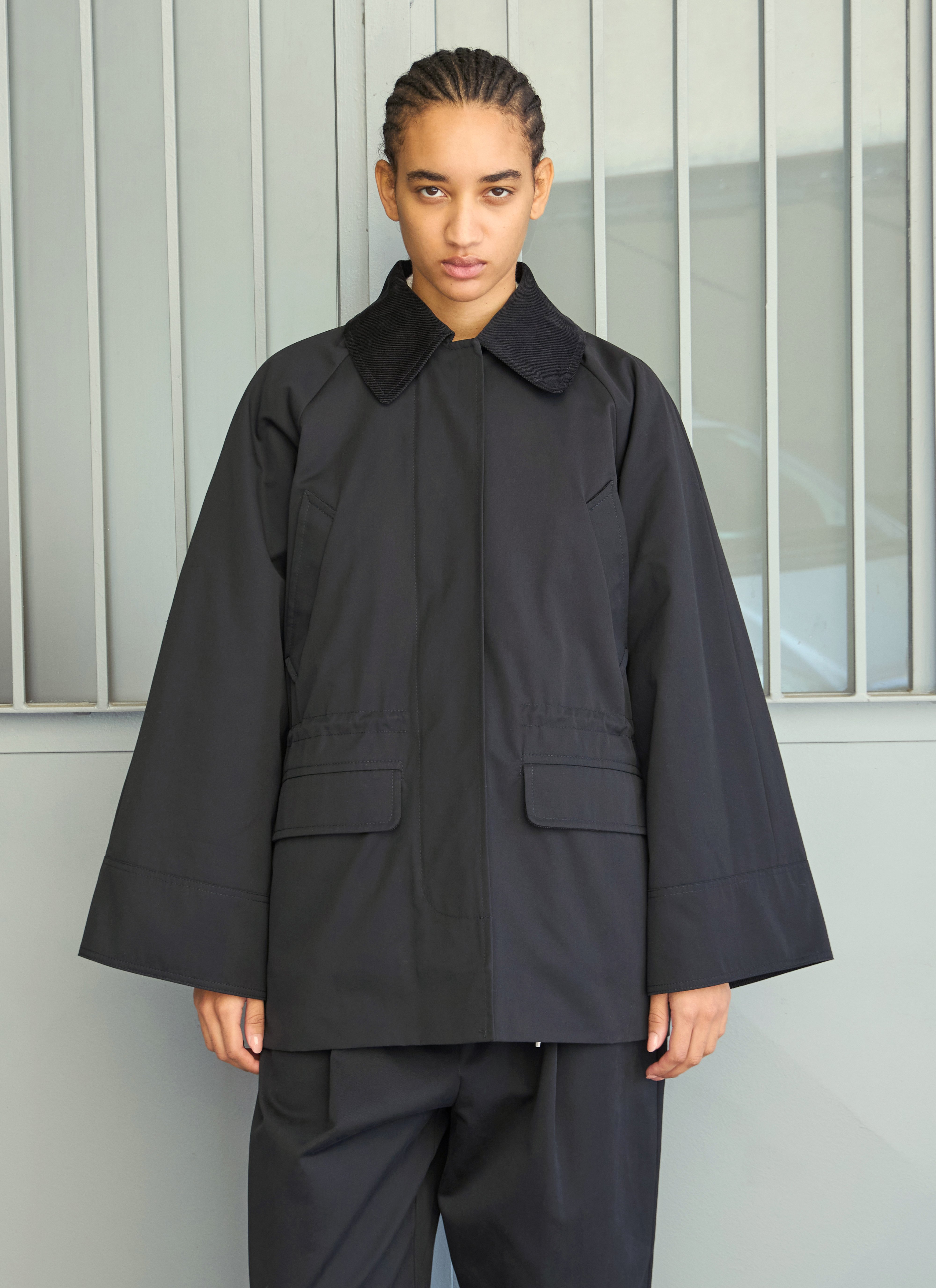 Skall Studio Coat Skall Studio Mary Coat In Black FWRD