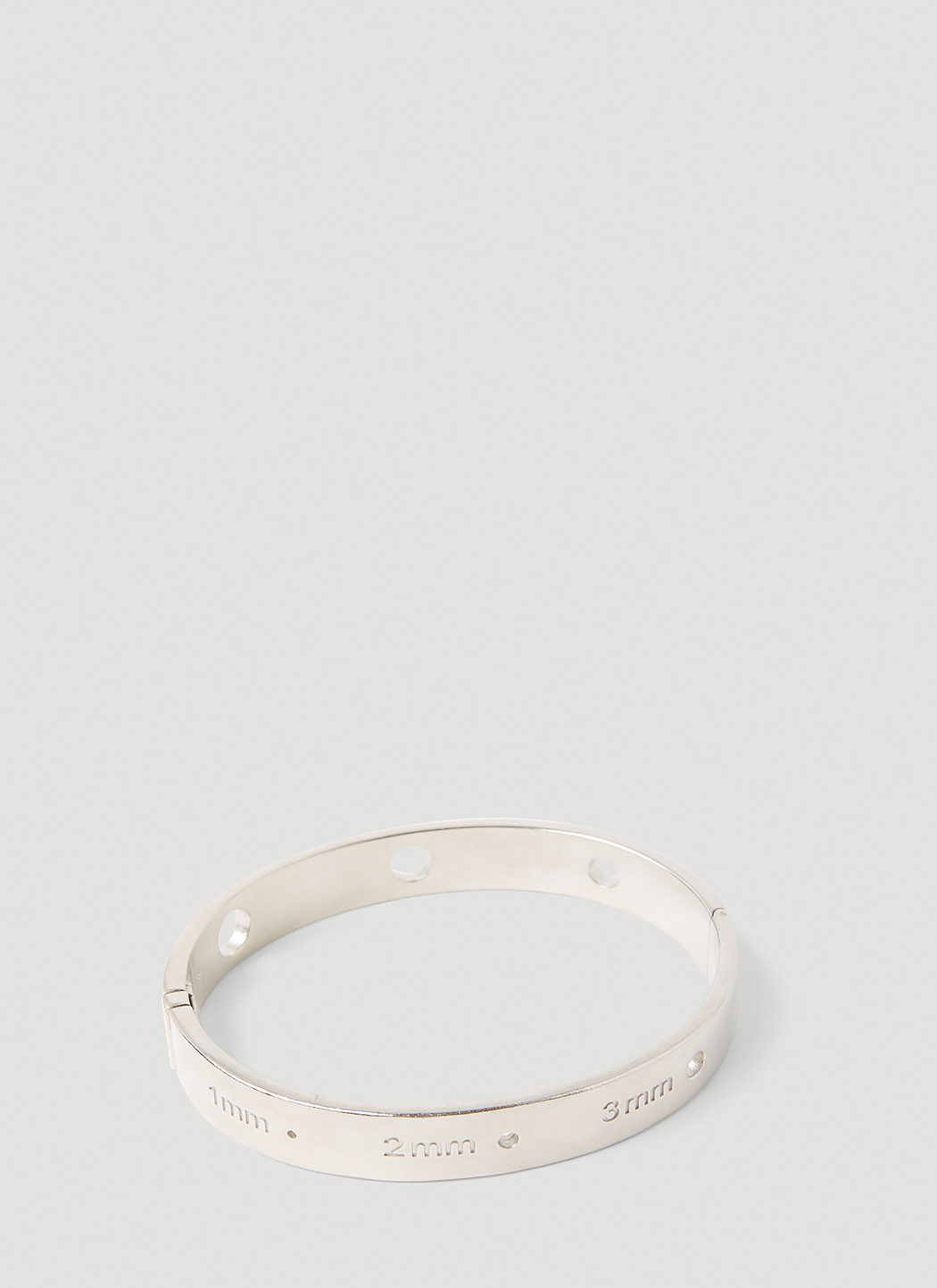 Logo Engraved Bangle Bracelet