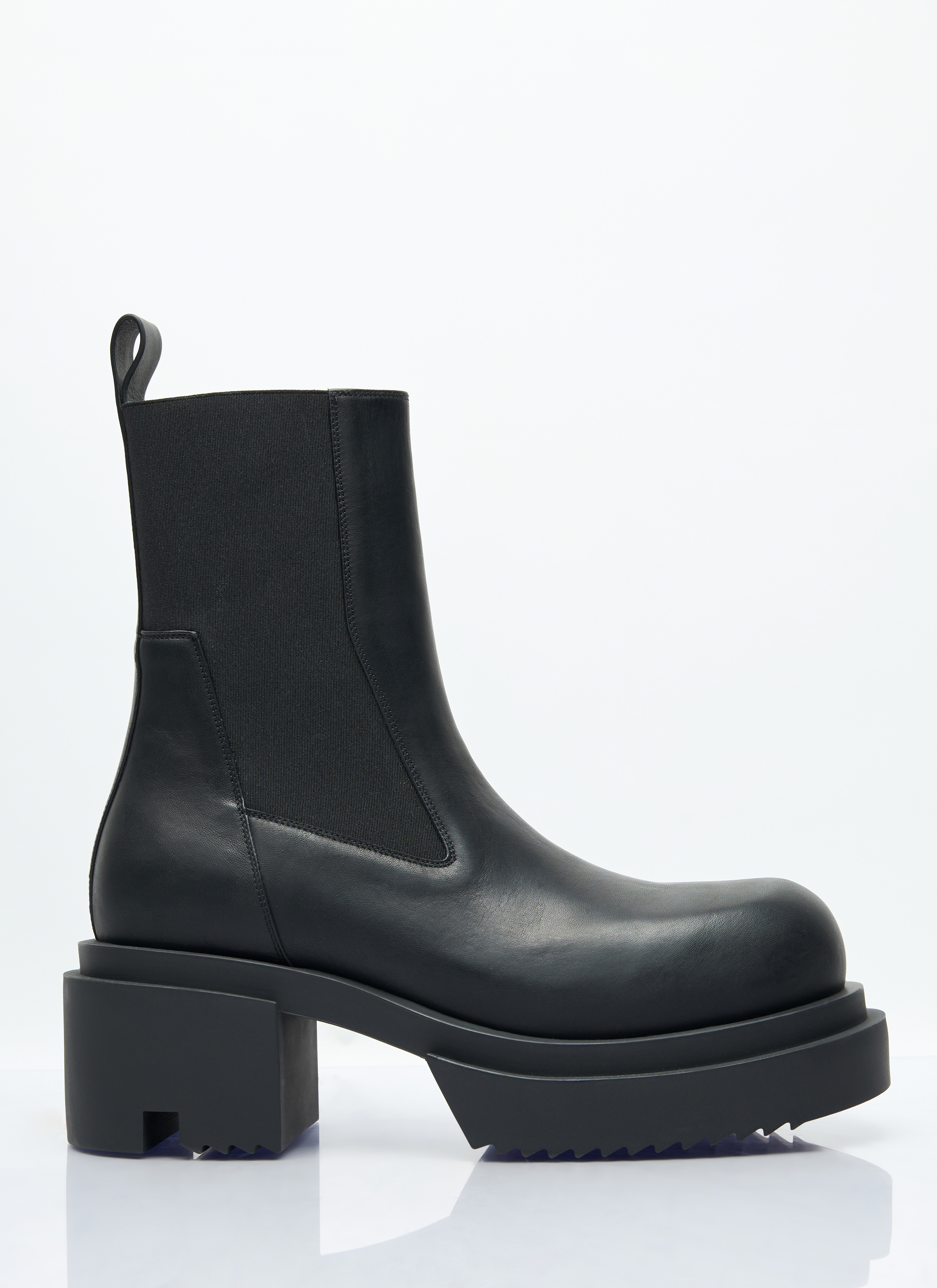 Rick Owens Men's' Beatle Bogun Boots in Black | LN-CC®