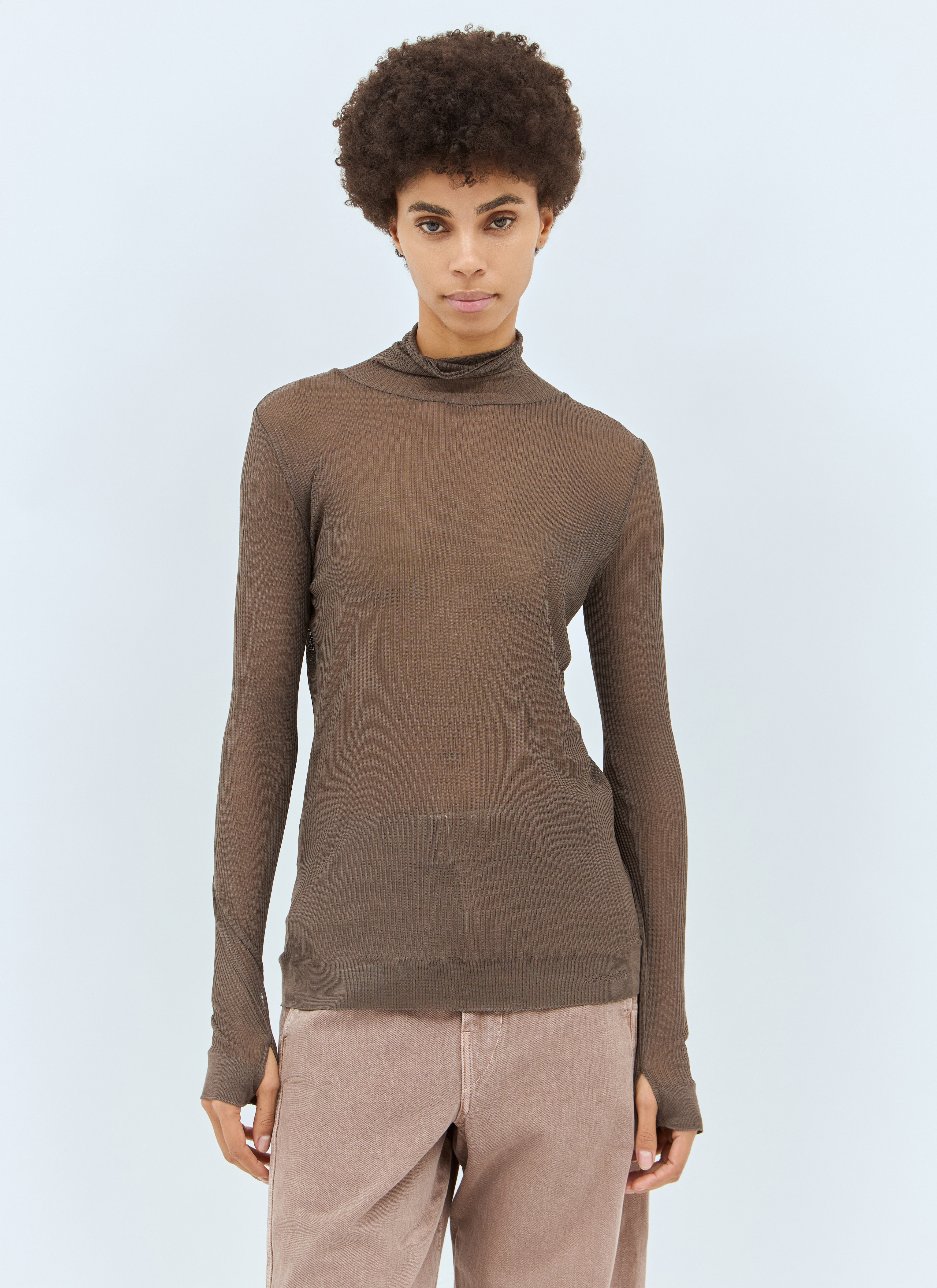 Long Sleeve Second Skin Top – La Garçonne