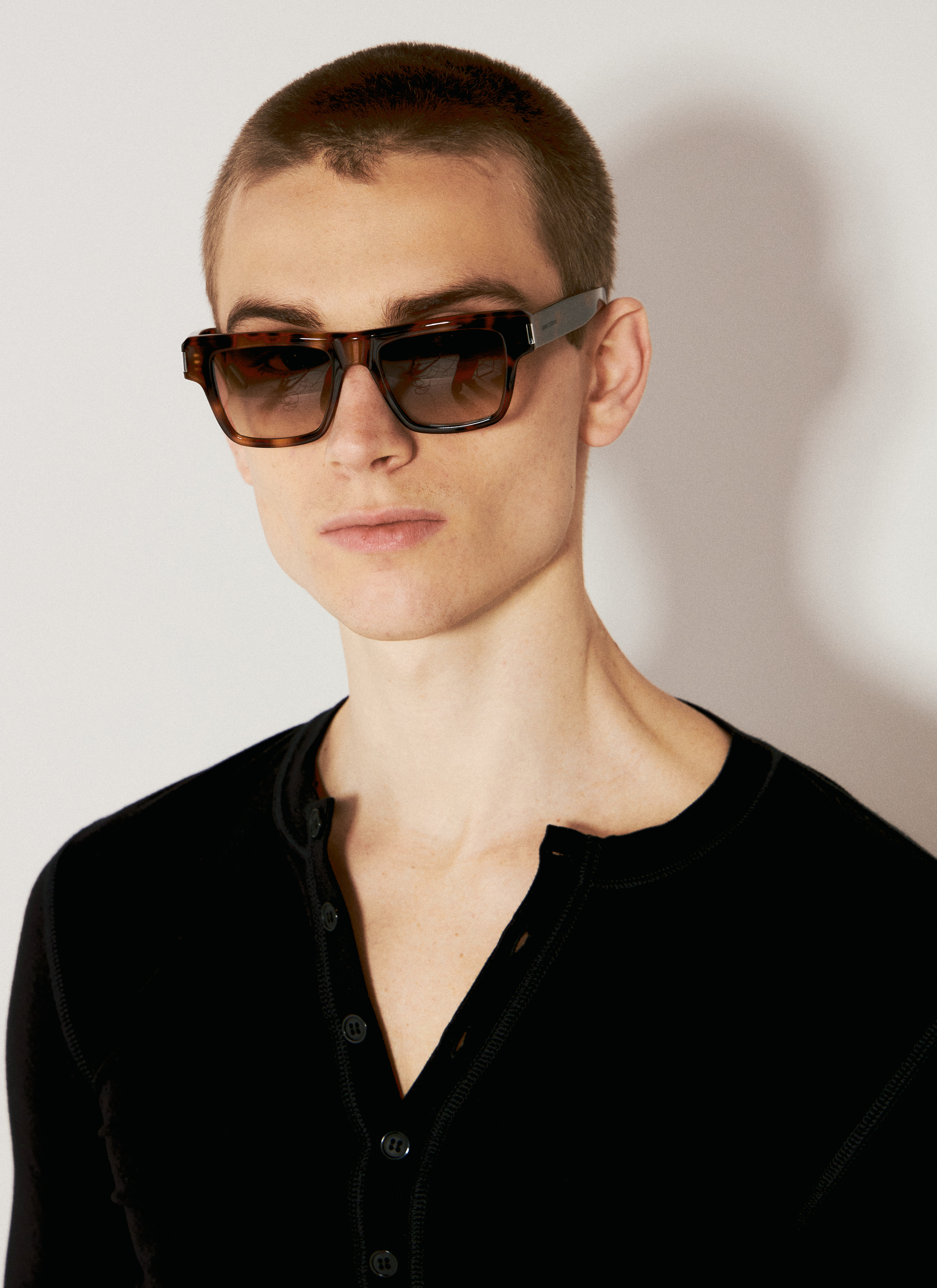 Saint Laurent Men's' SL 469 Sunglasses in Brown | LN-CC®