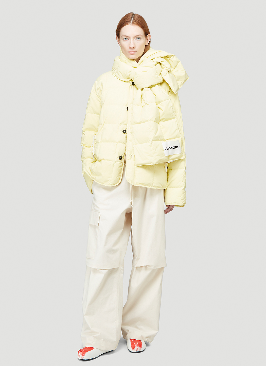 jil sander puffer jacket