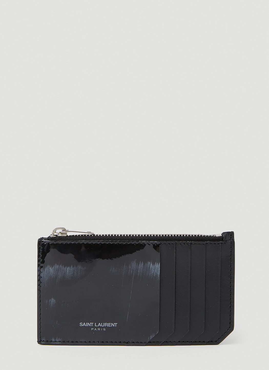 Painted Zip Top Card Holder