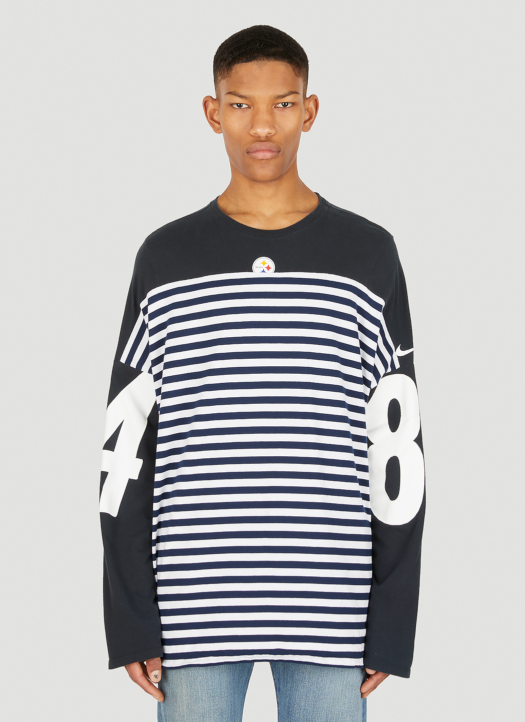 Deadstock Border Long Sleeve T-Shirt