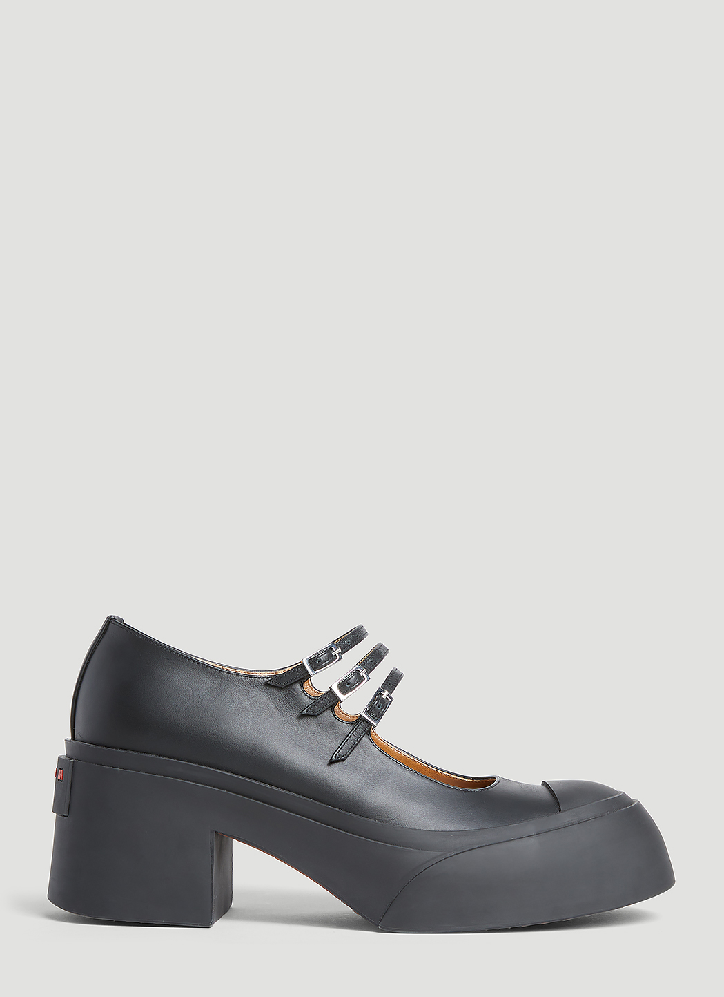 Marni Women's' Triple Buckle Mary Jane Shoes in Black | LN-CC®