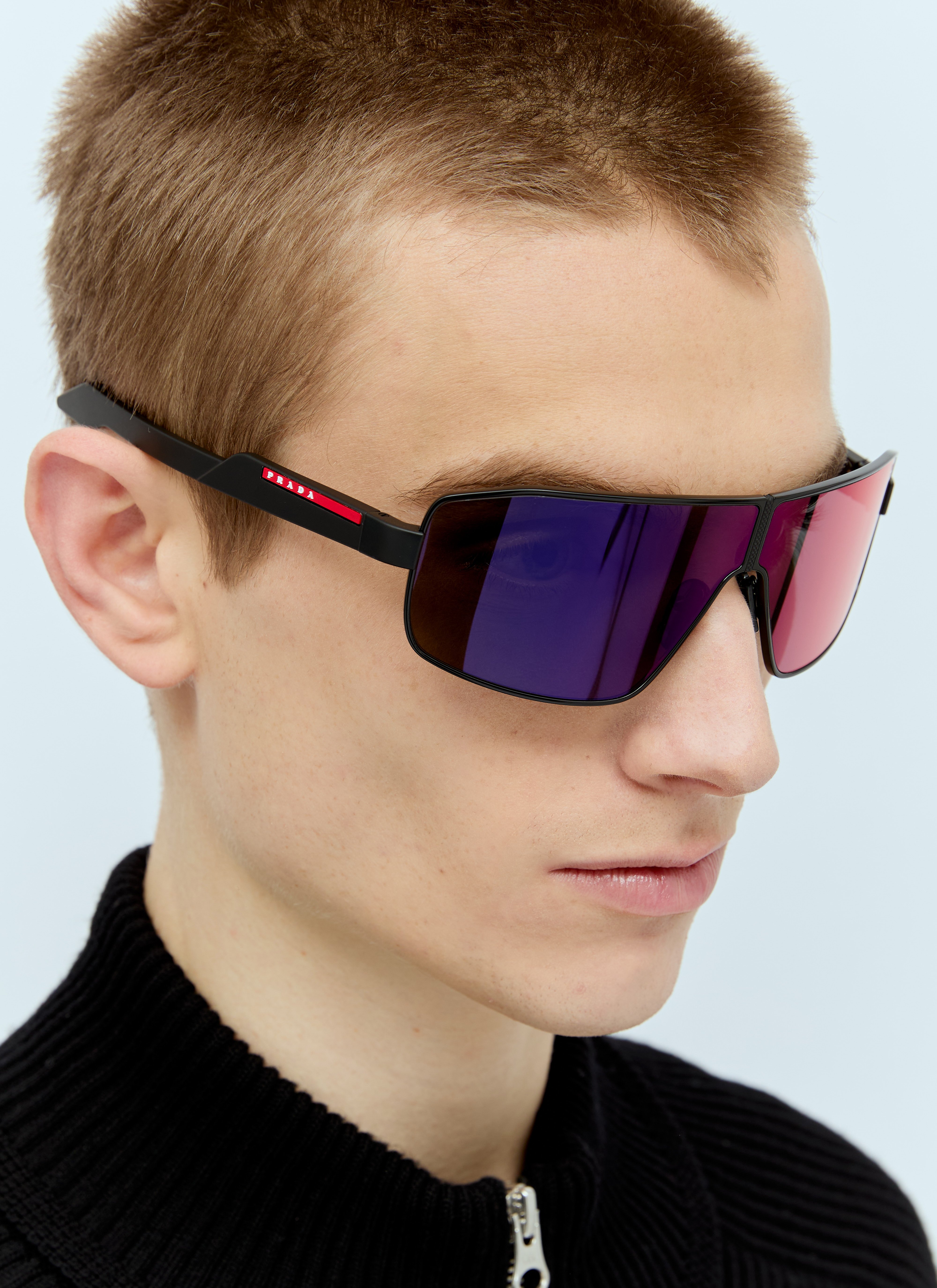 Prada Linea Rossa レディース PS 54YS サングラス の ブラック | LN-CC®