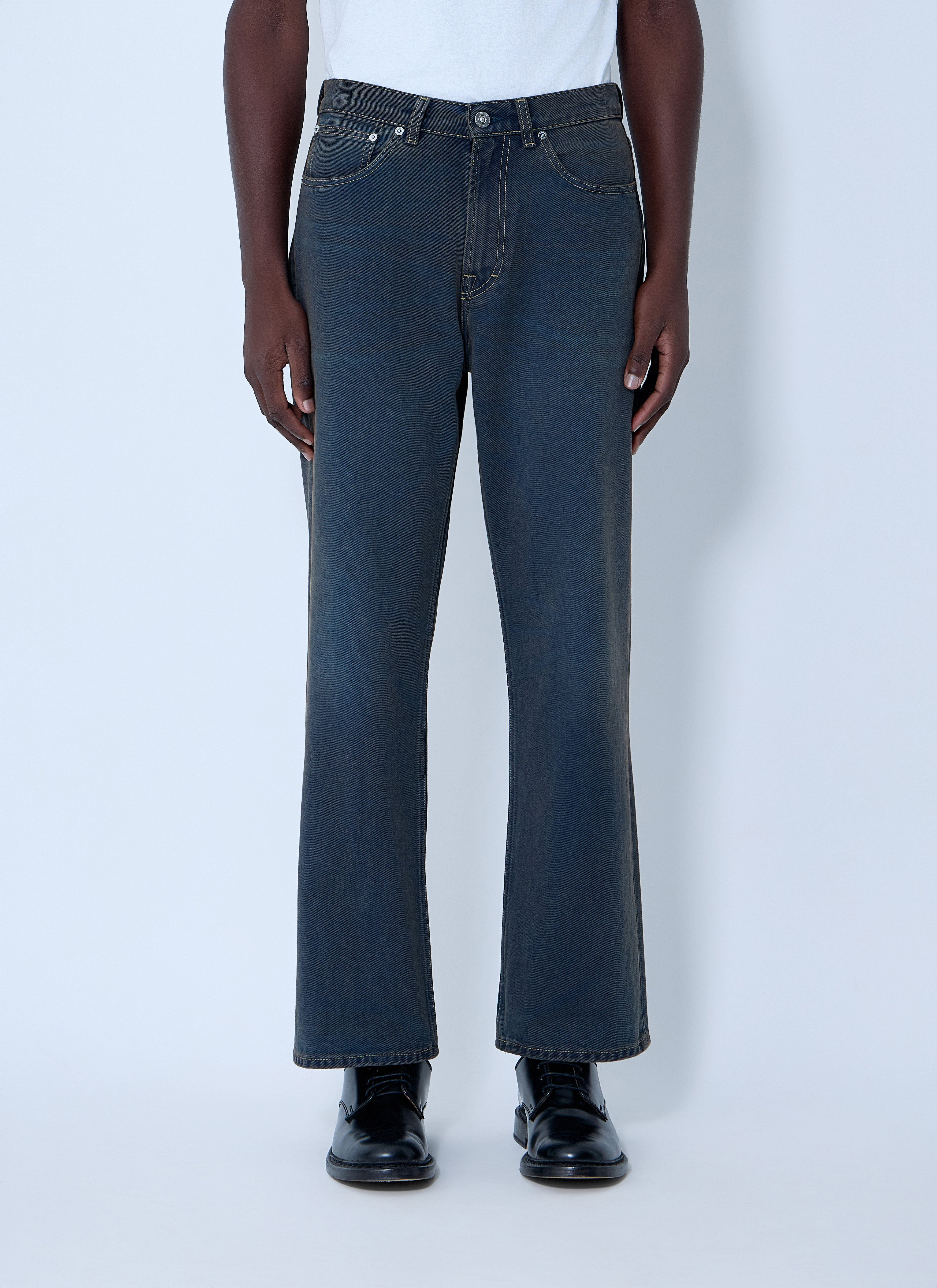 Our Legacy Men's Grey Third Cut Jeans - Man Jeans 34