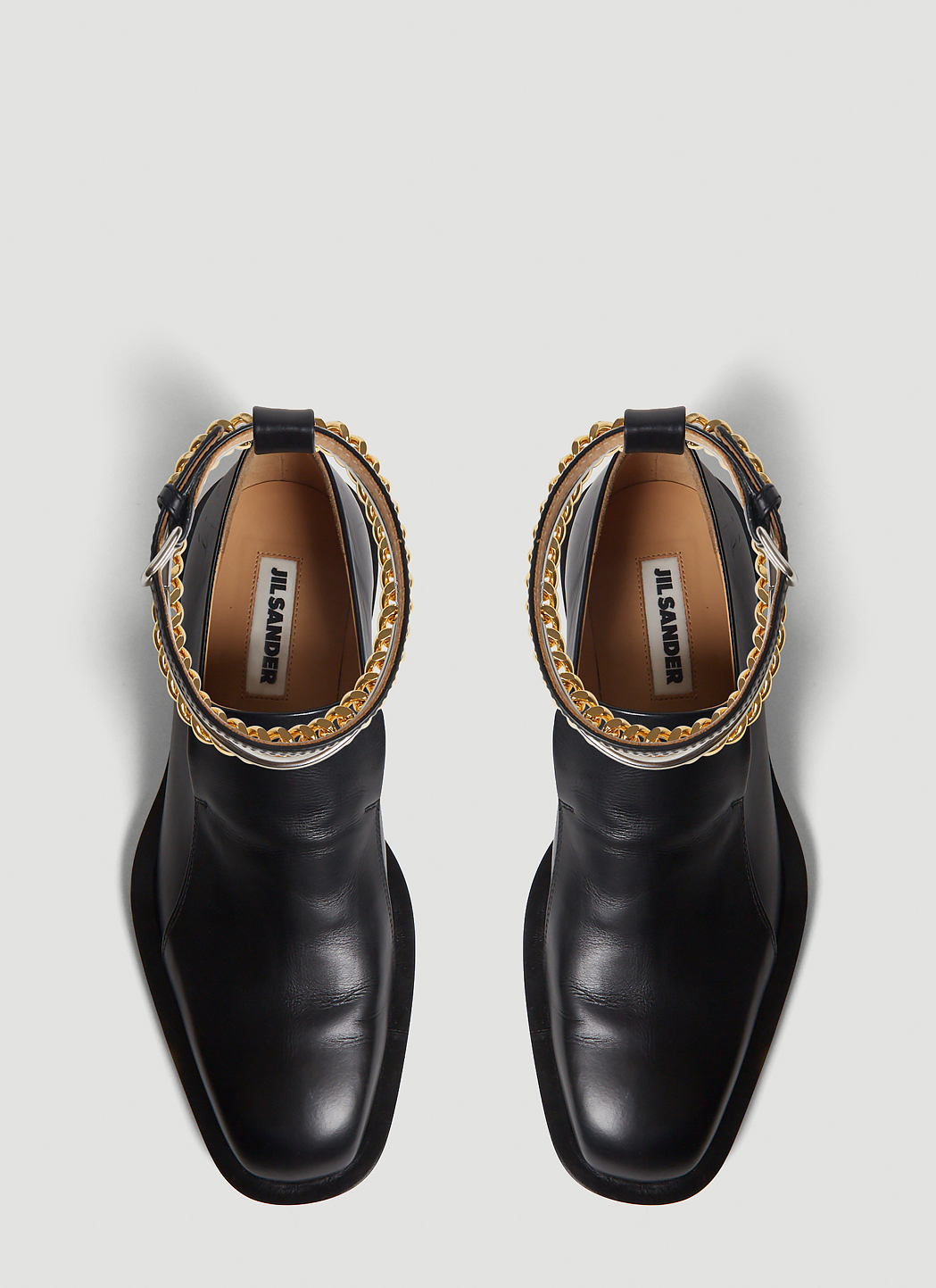 jil sander anklet flats