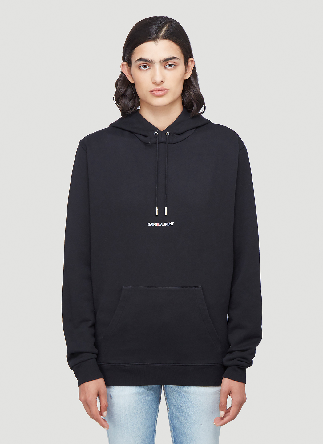 Logo-Print Hooded Sweatshirt