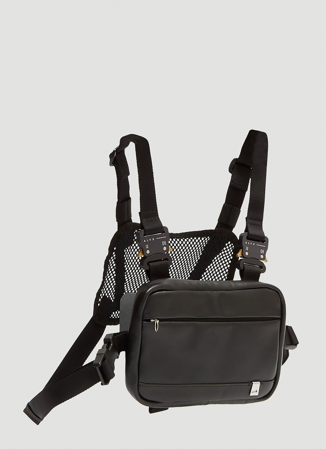 Alyx Mini Chest Rig Cross Body Bag in Black | LN-CC
