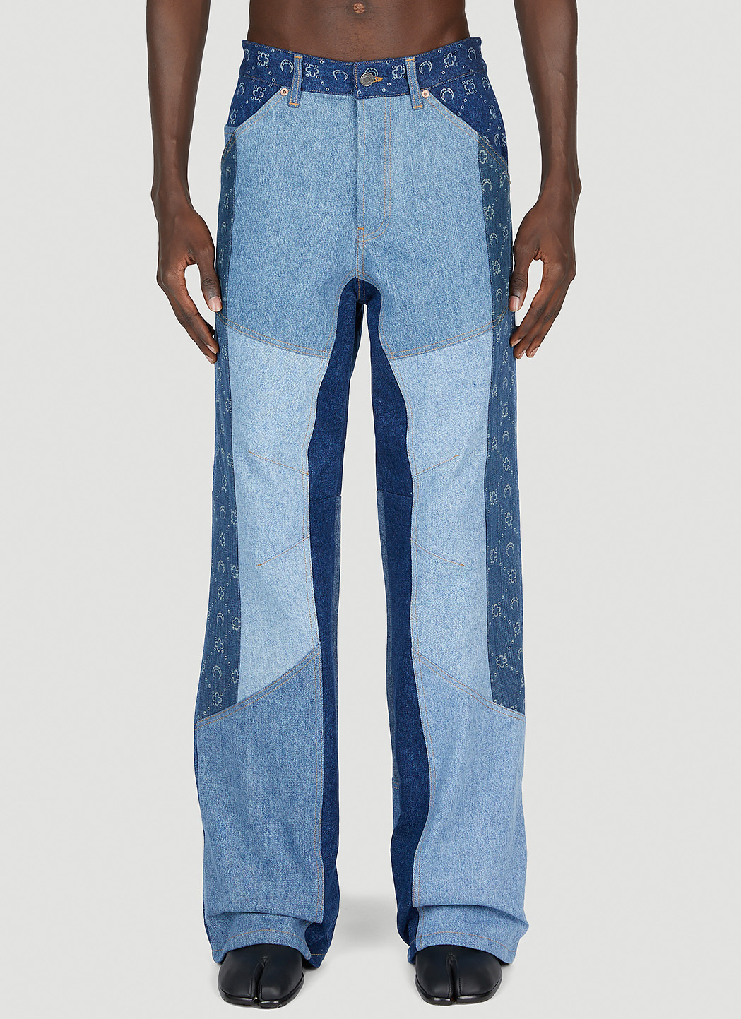 Panelled Jeans