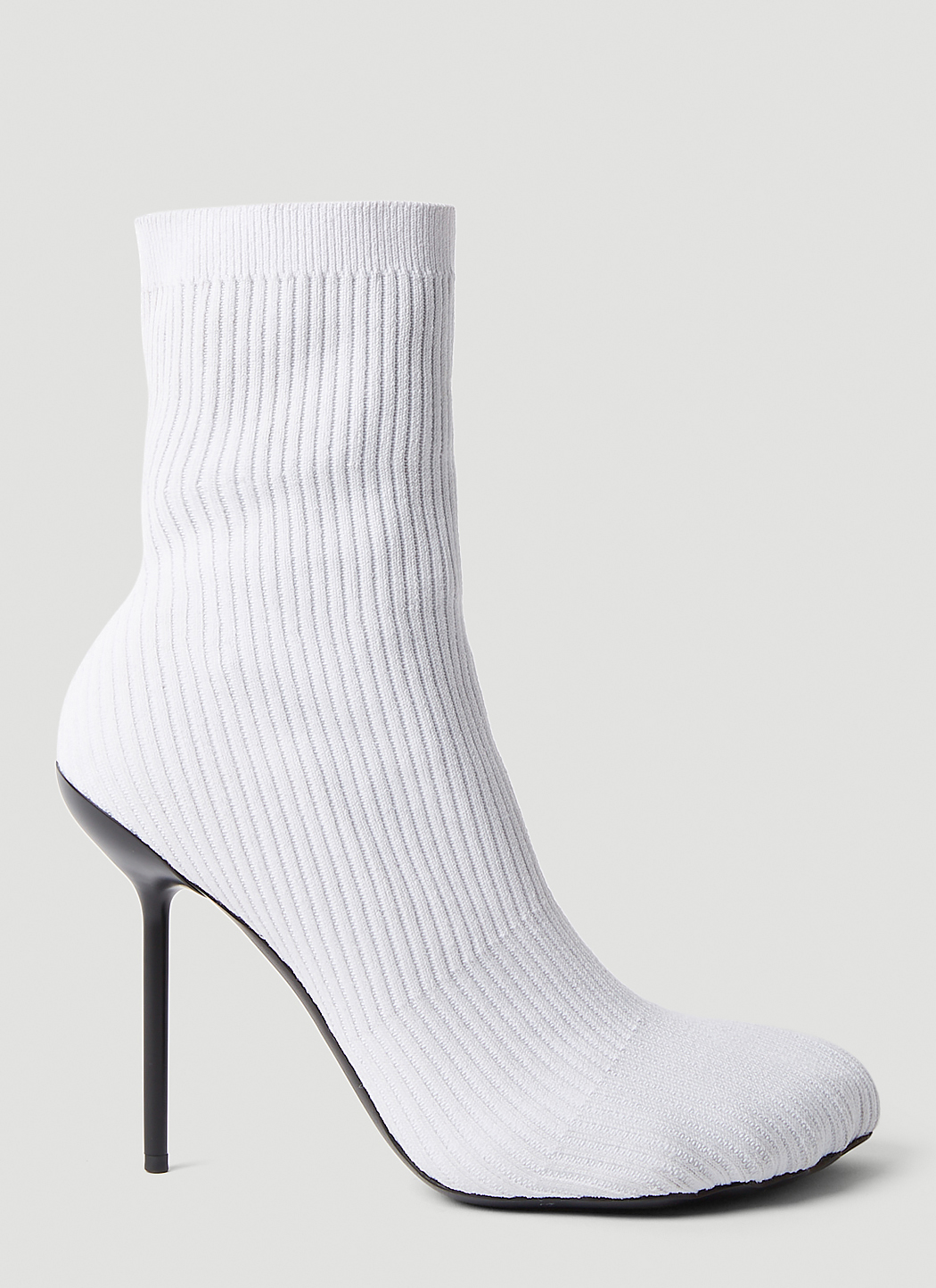 Balenciaga Women's' Anatomic 110mm Bootie in White | LN-CC®