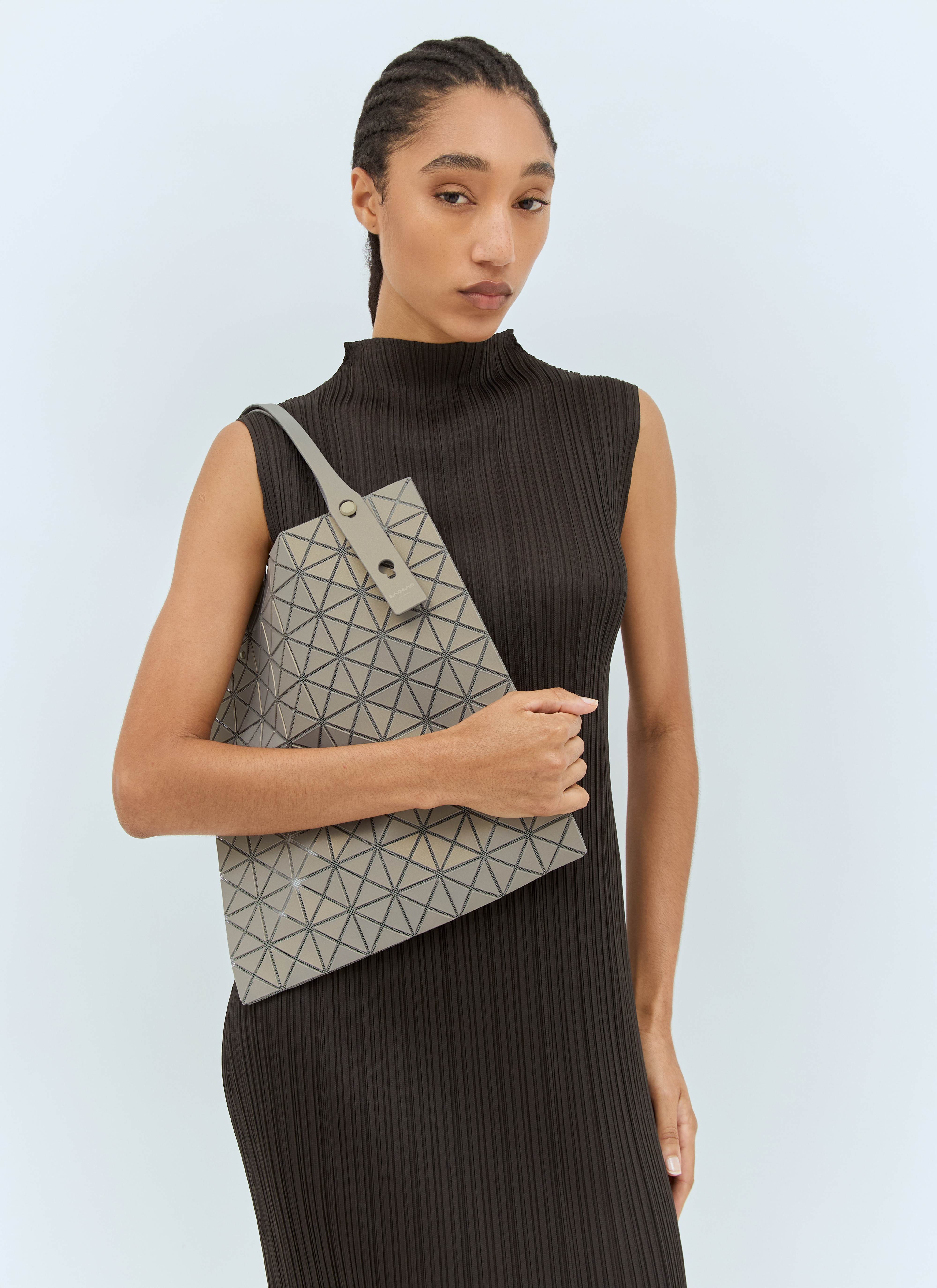 Bao Bao Issey Miyake Women's' Prism Plus Tote Bag in Grey