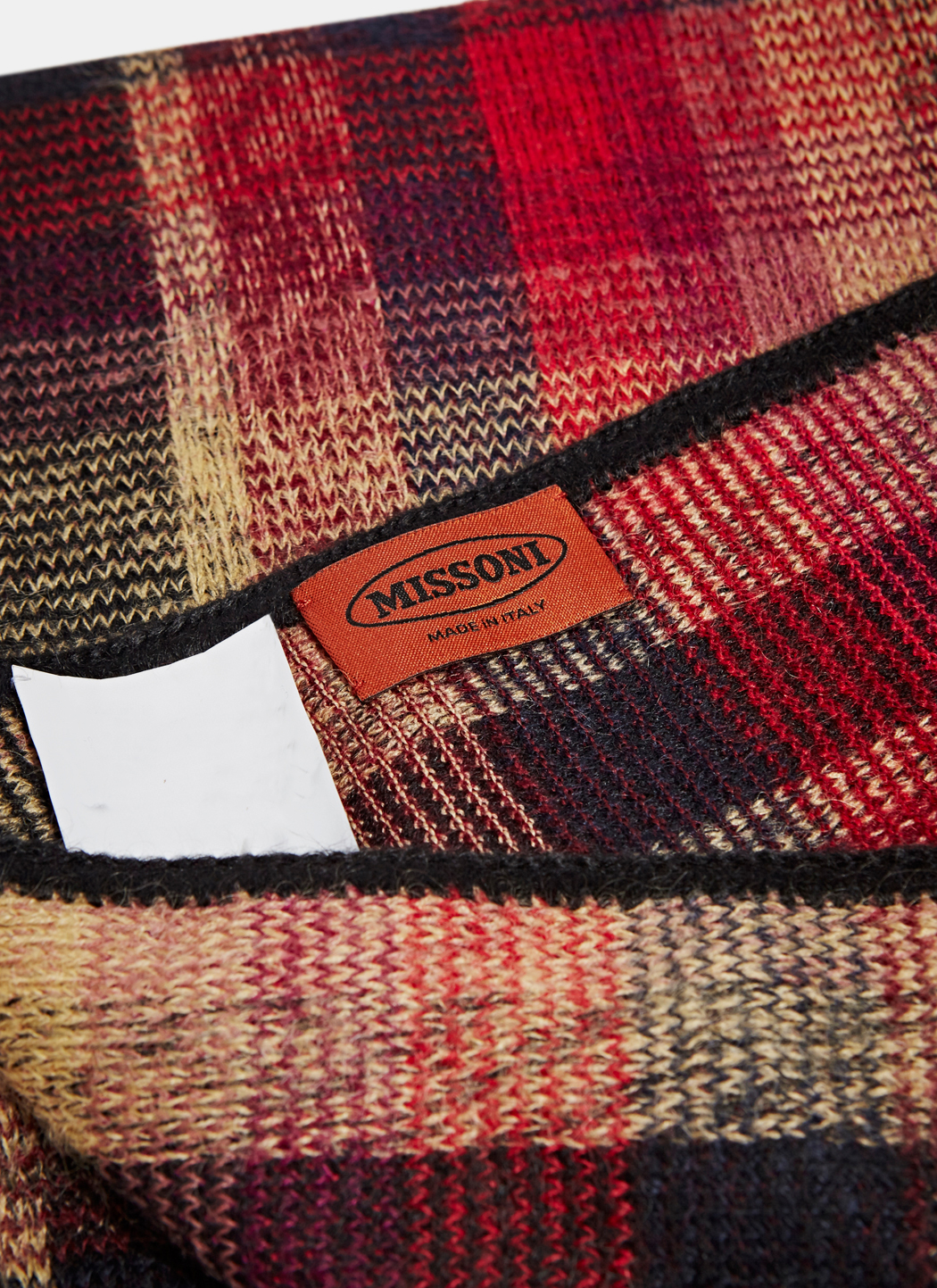 Missoni Checked Wool Scarf | LN-CC