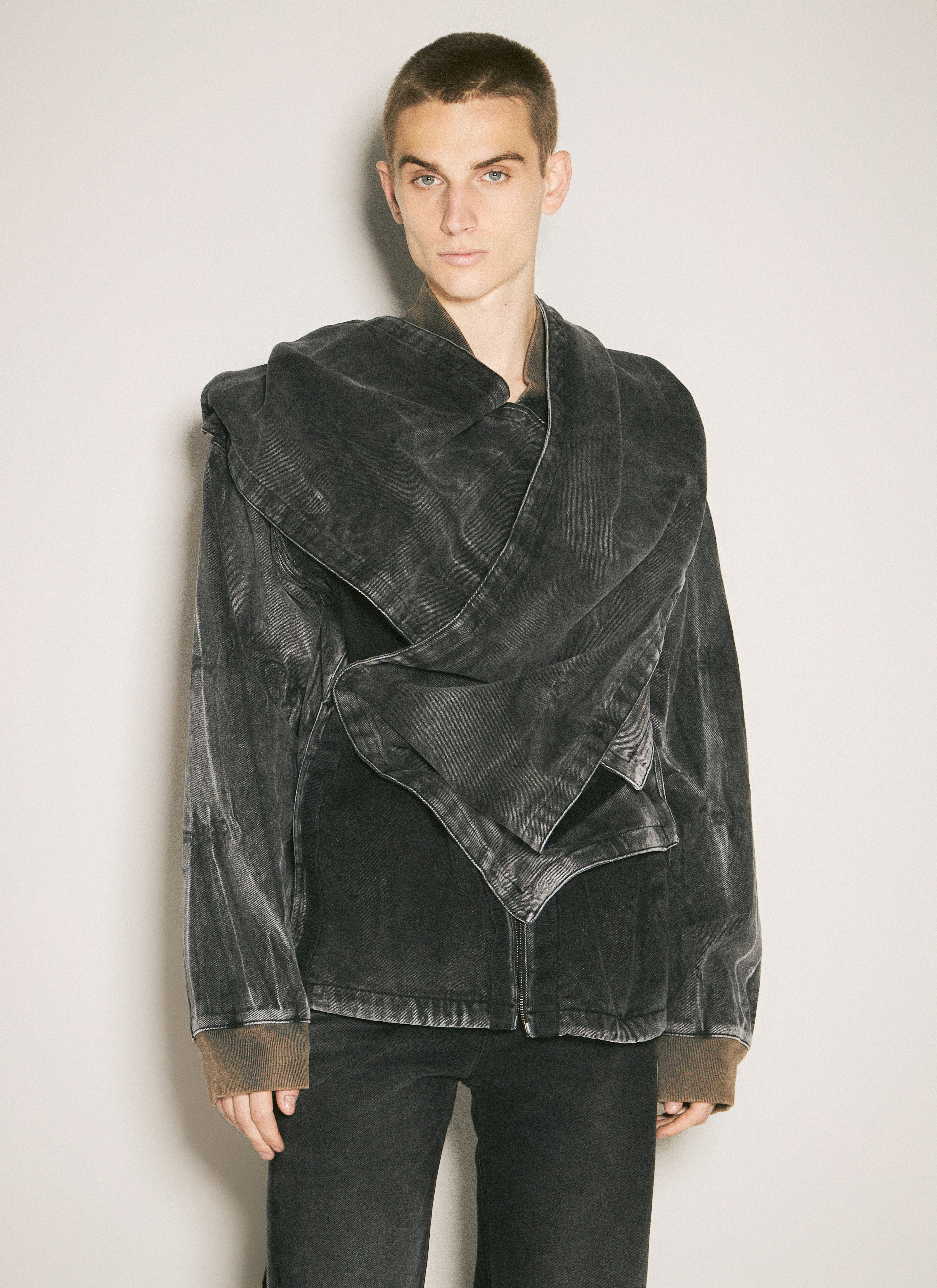 Y/Project レディース ベルクロデニムジャケット の ブラック | LN-CC®