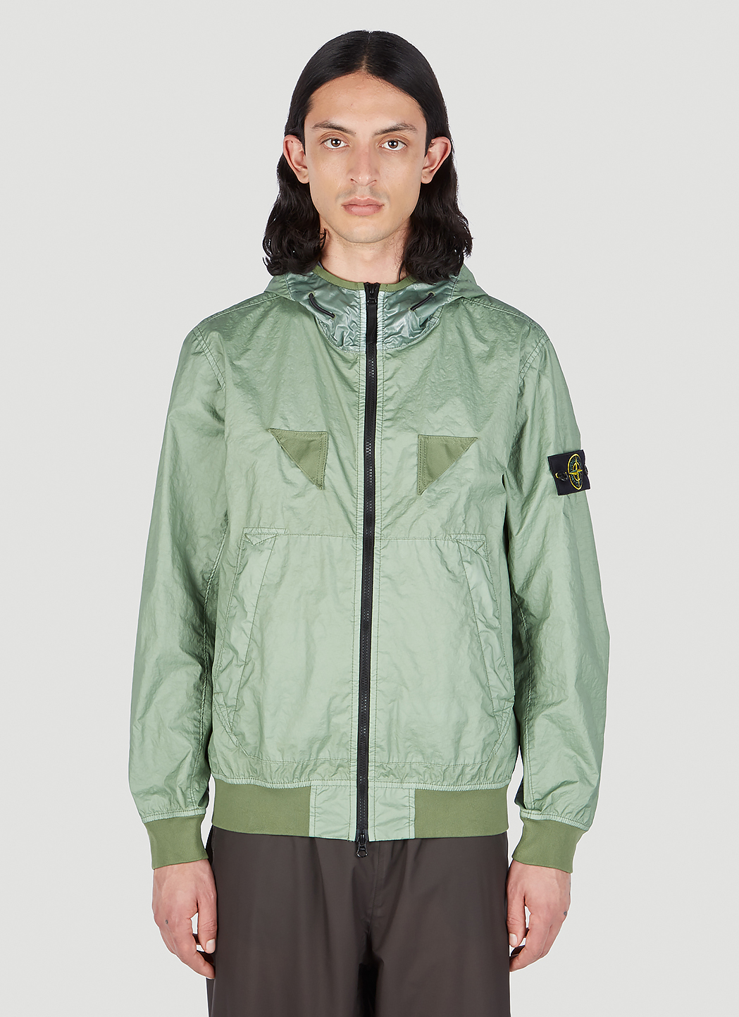 Stone Island Compass Patch Windbreaker Jacket| LN-CC