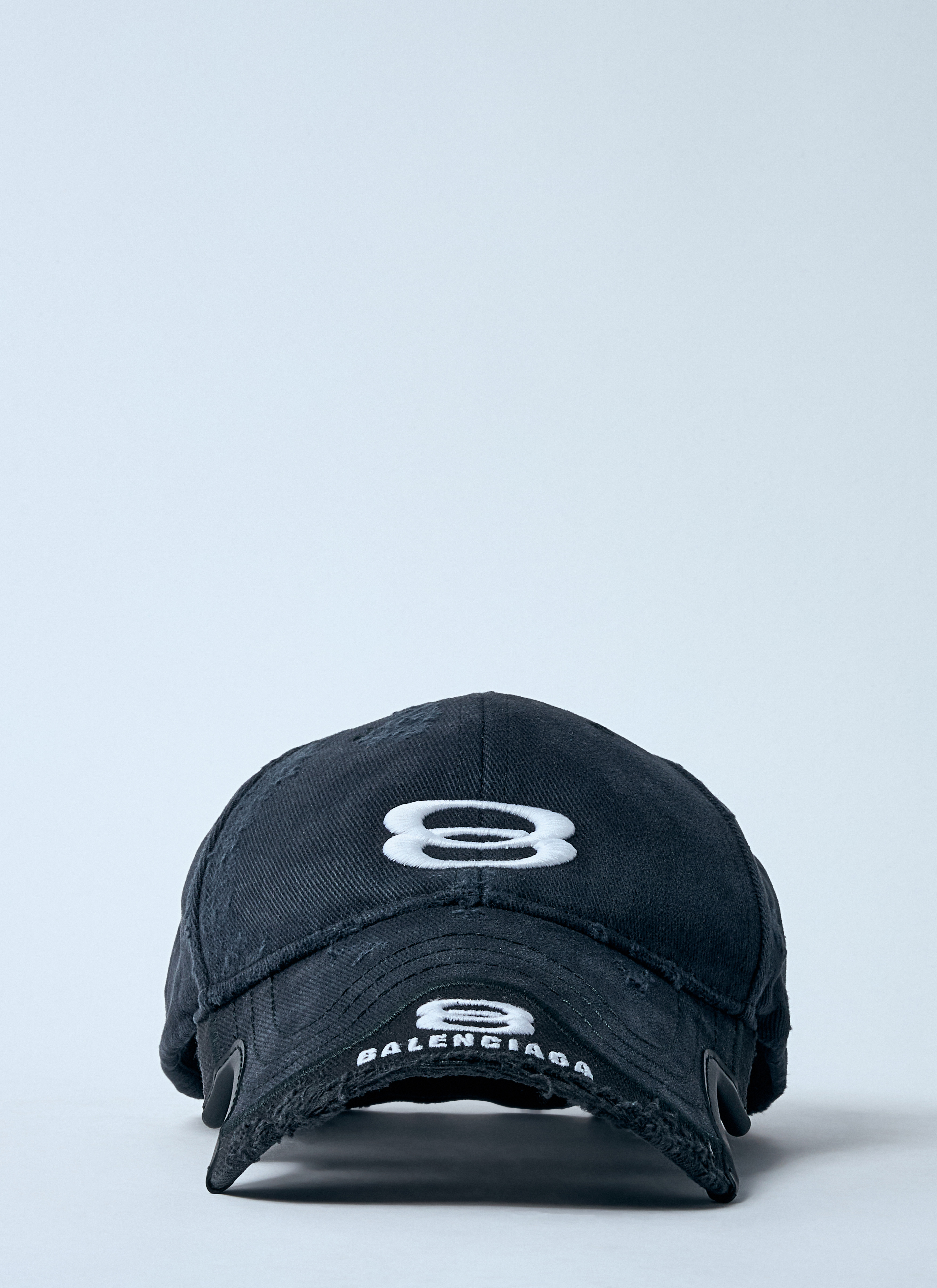 BALENCIAGA　VINTAGE BLACK　キャップ BALENCIAGA(バレンシアガ) 22AW Be different vintage processed