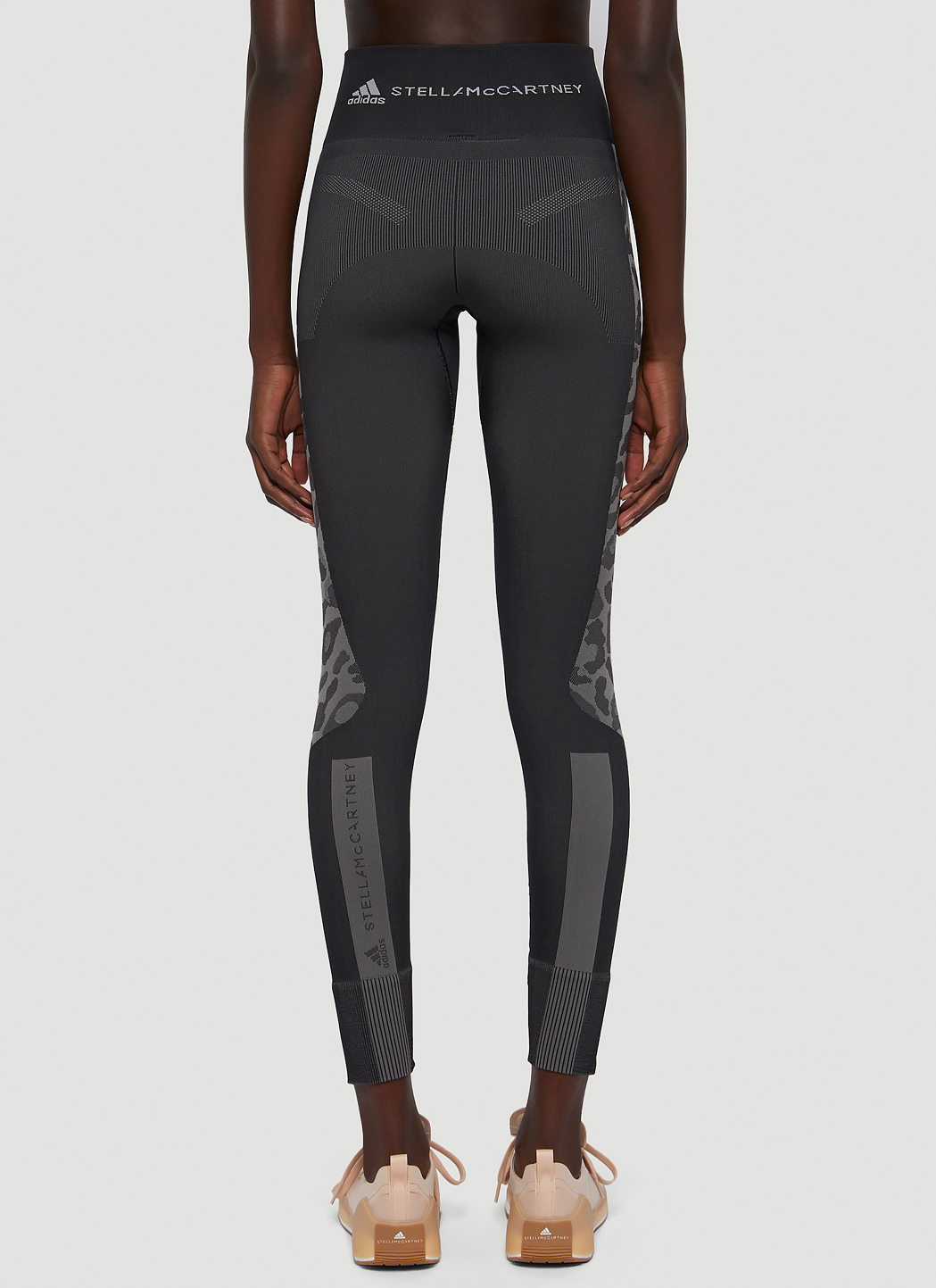 adidas stella mccartney leopard leggings