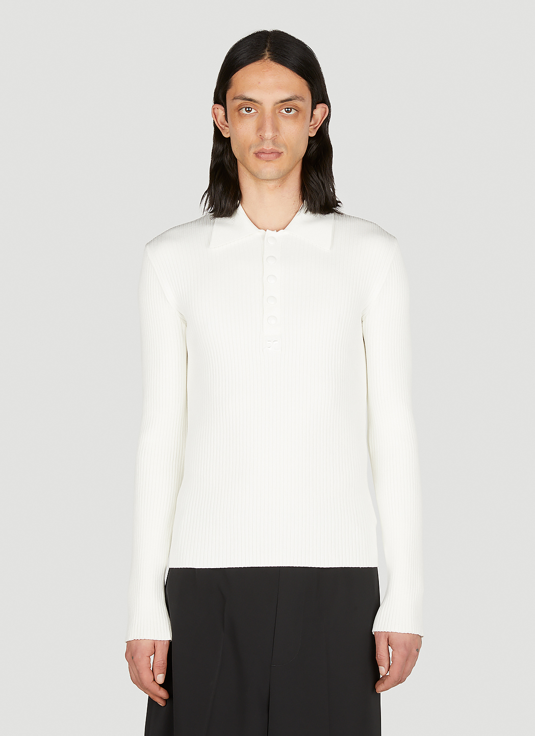 Courrèges Knitted Polo Shirt