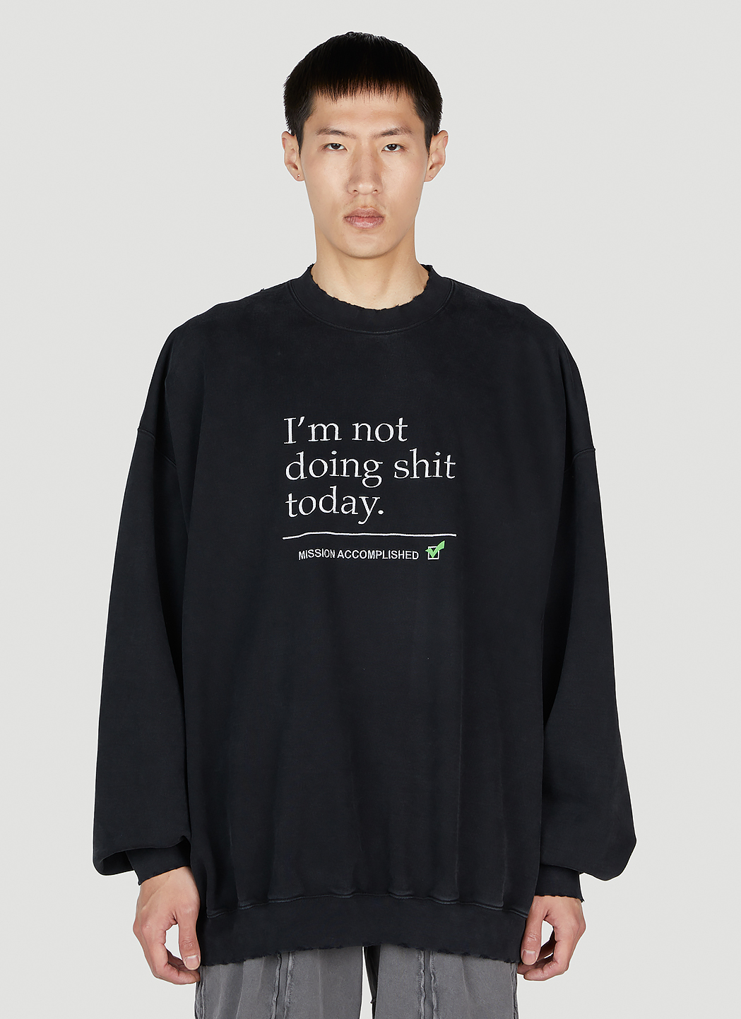Slogan Sweatshirt