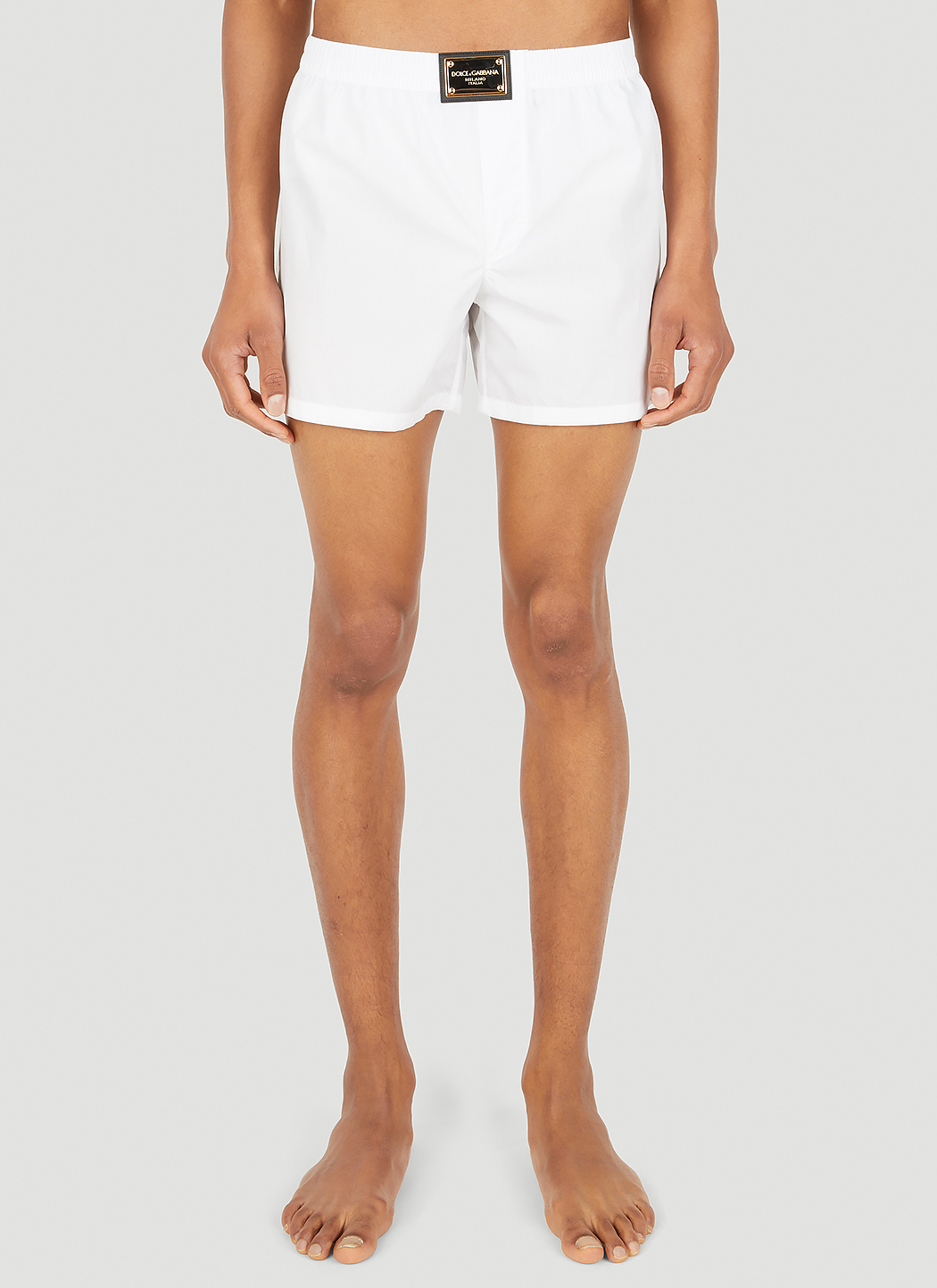 Dolce&Gabbana Logo Plaque Boxers