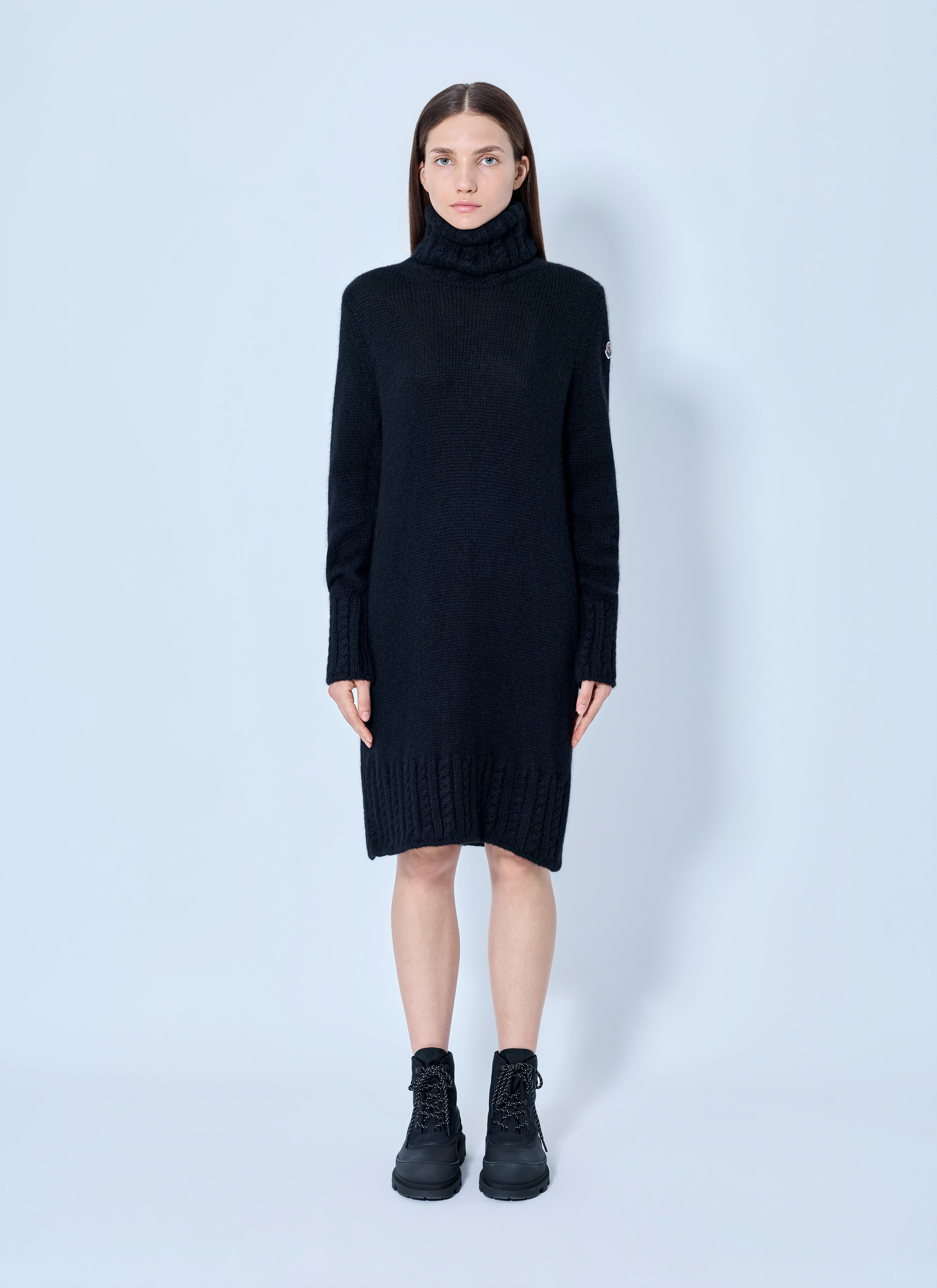 MONCLER Moncler Turtleneck Knit Dress