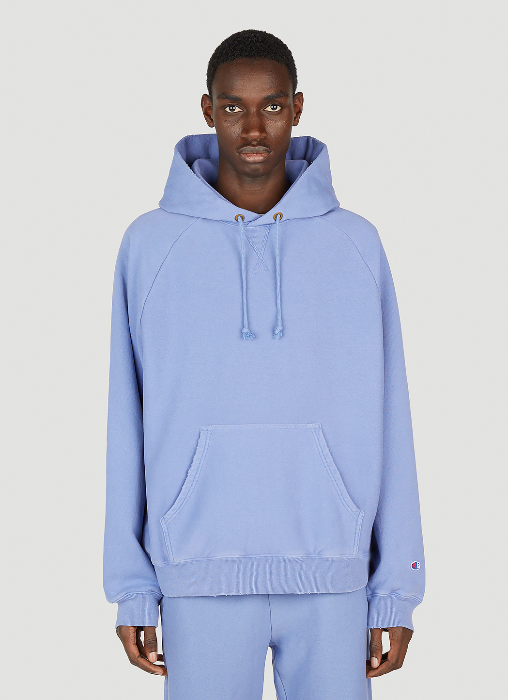 Logo Embroidered Hooded Sweatshirt