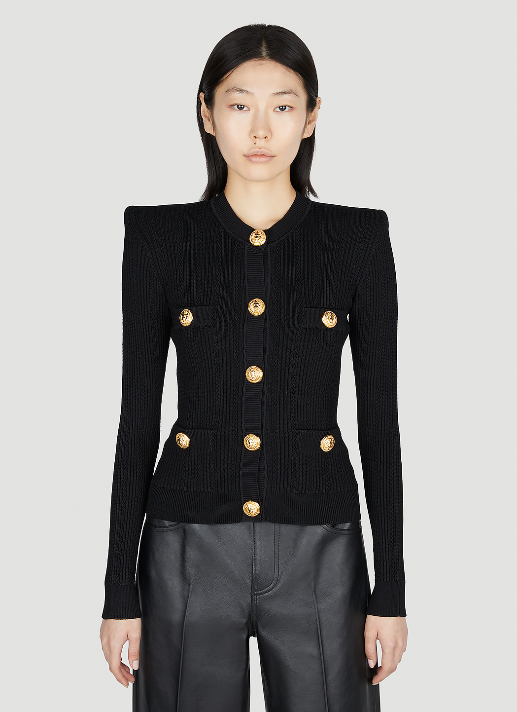 Ribbed Cardigan
