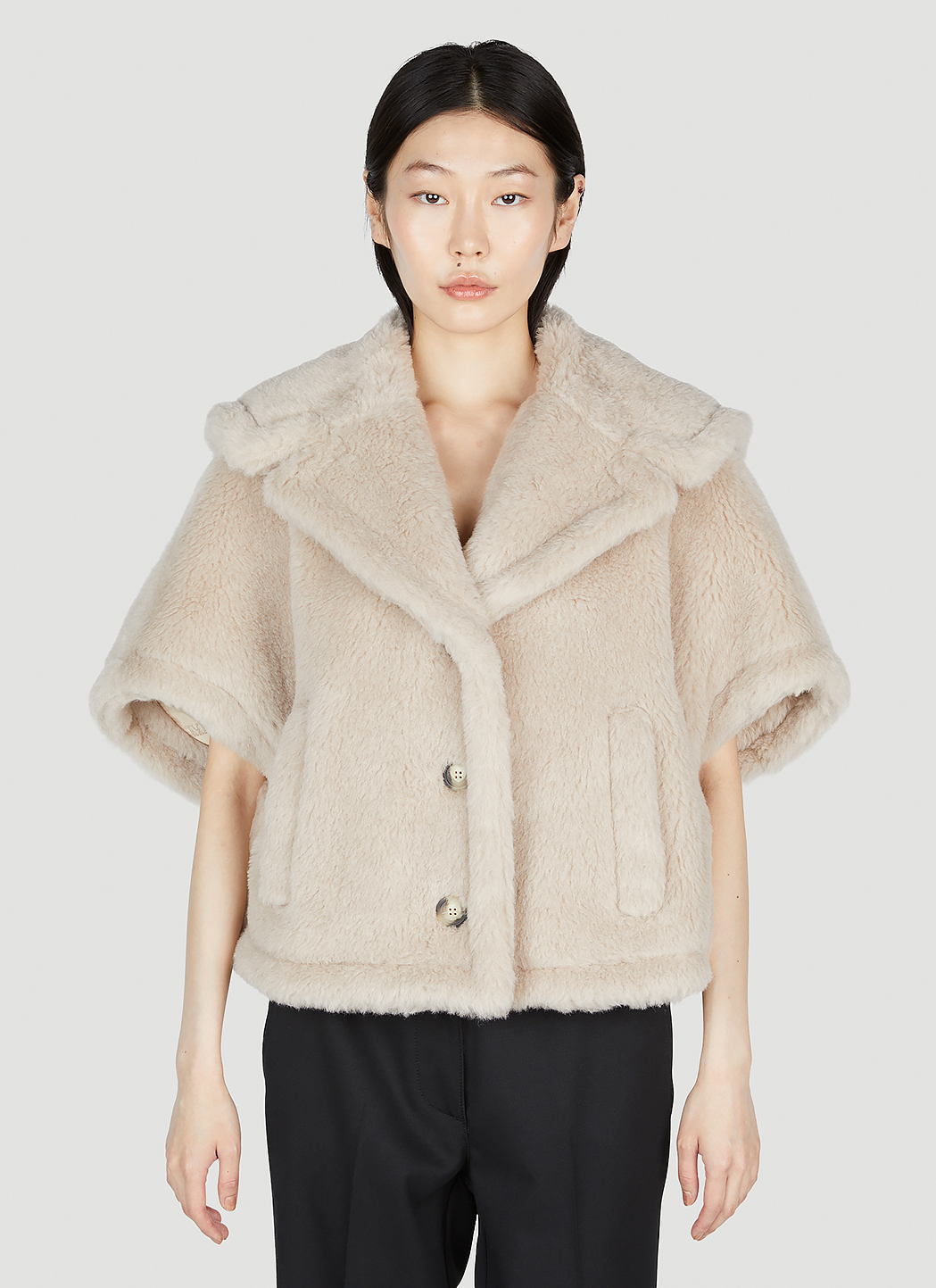 Teddy Cape Jacket