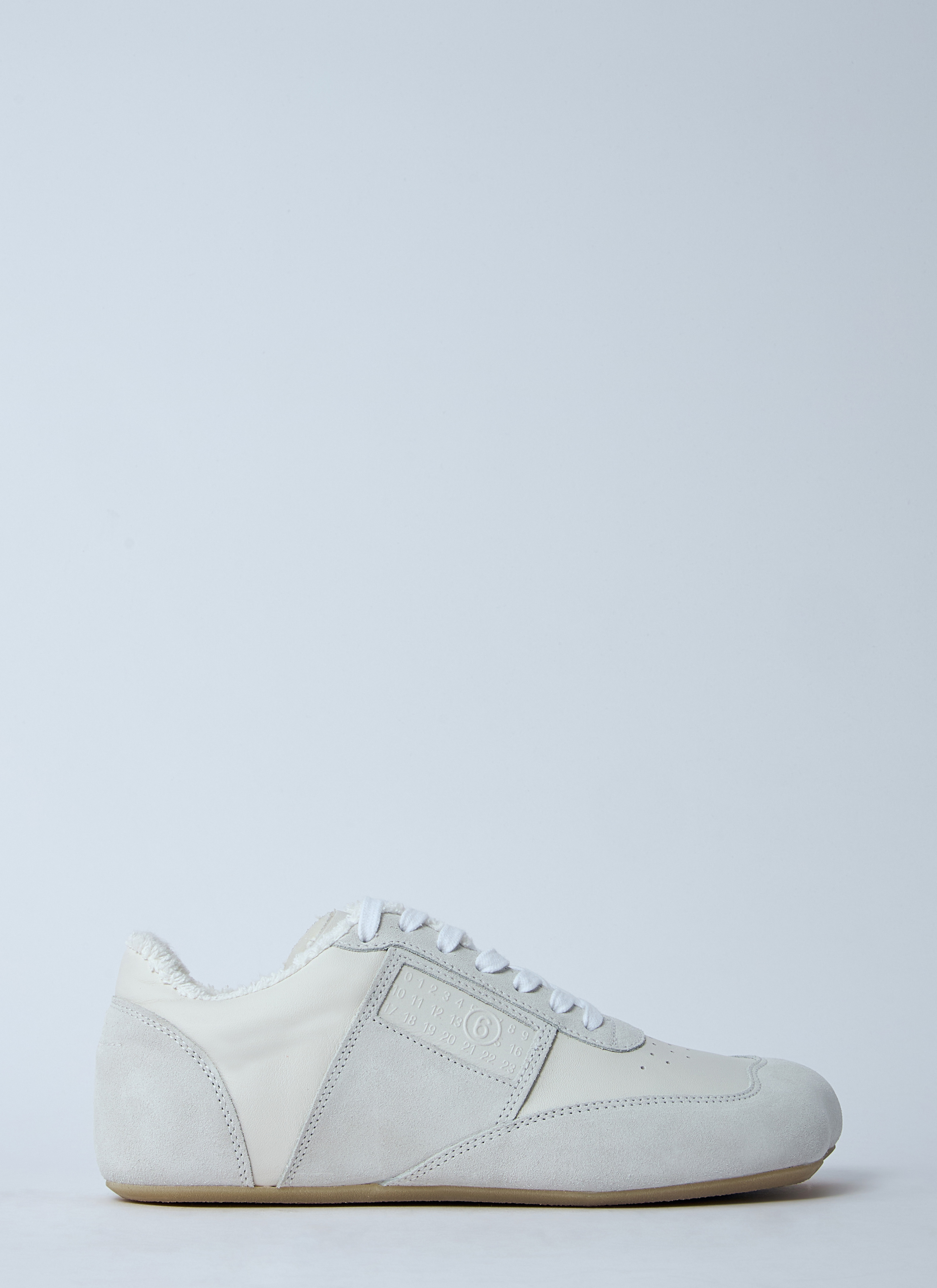 MM6 Maison Margiela Women's' Anatomic Sneakers in White | LN-CC®