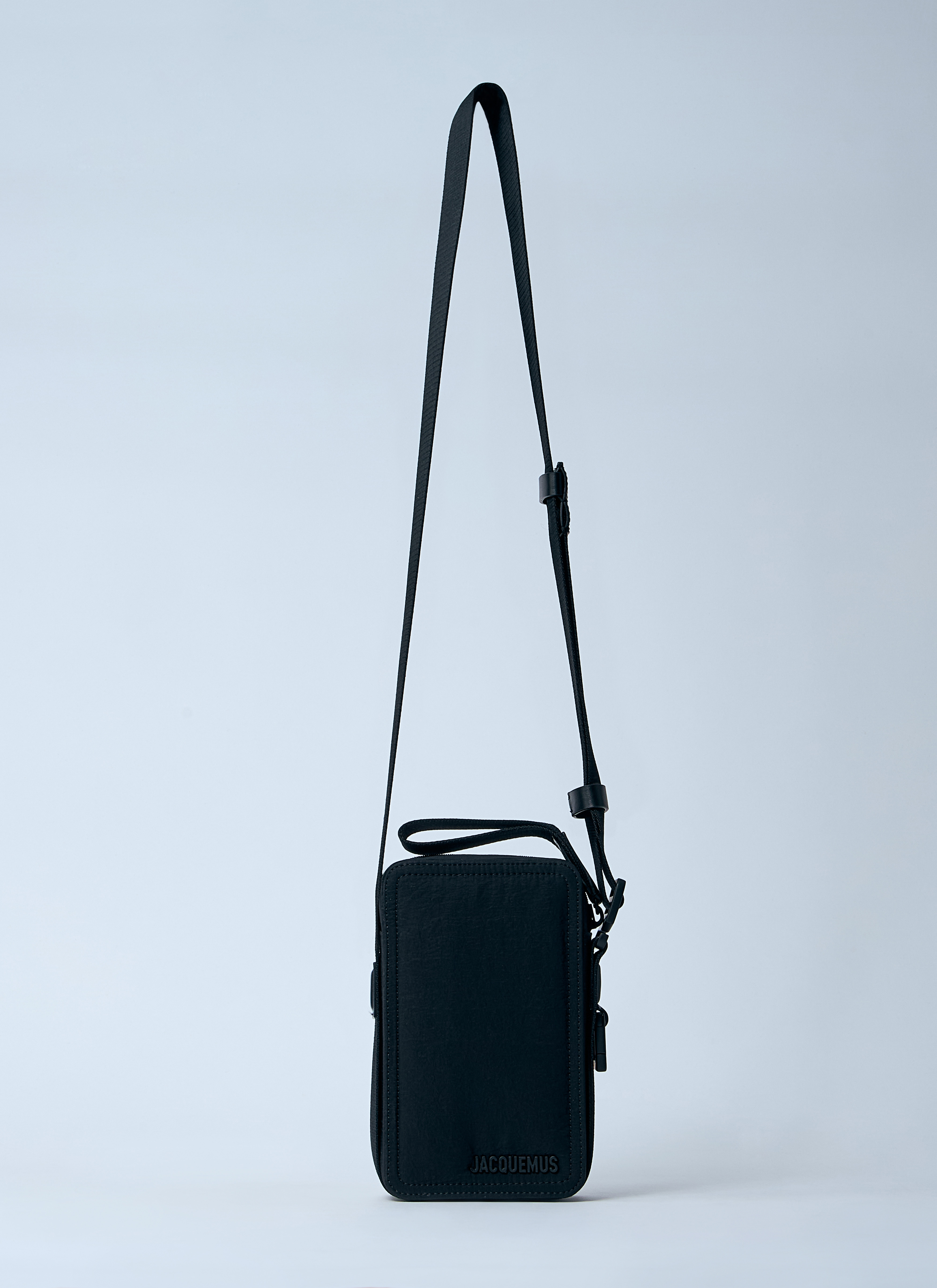 Jacquemus Men's' Le Cuerda Vertical Crossbody Bag in Black | LN-CC®