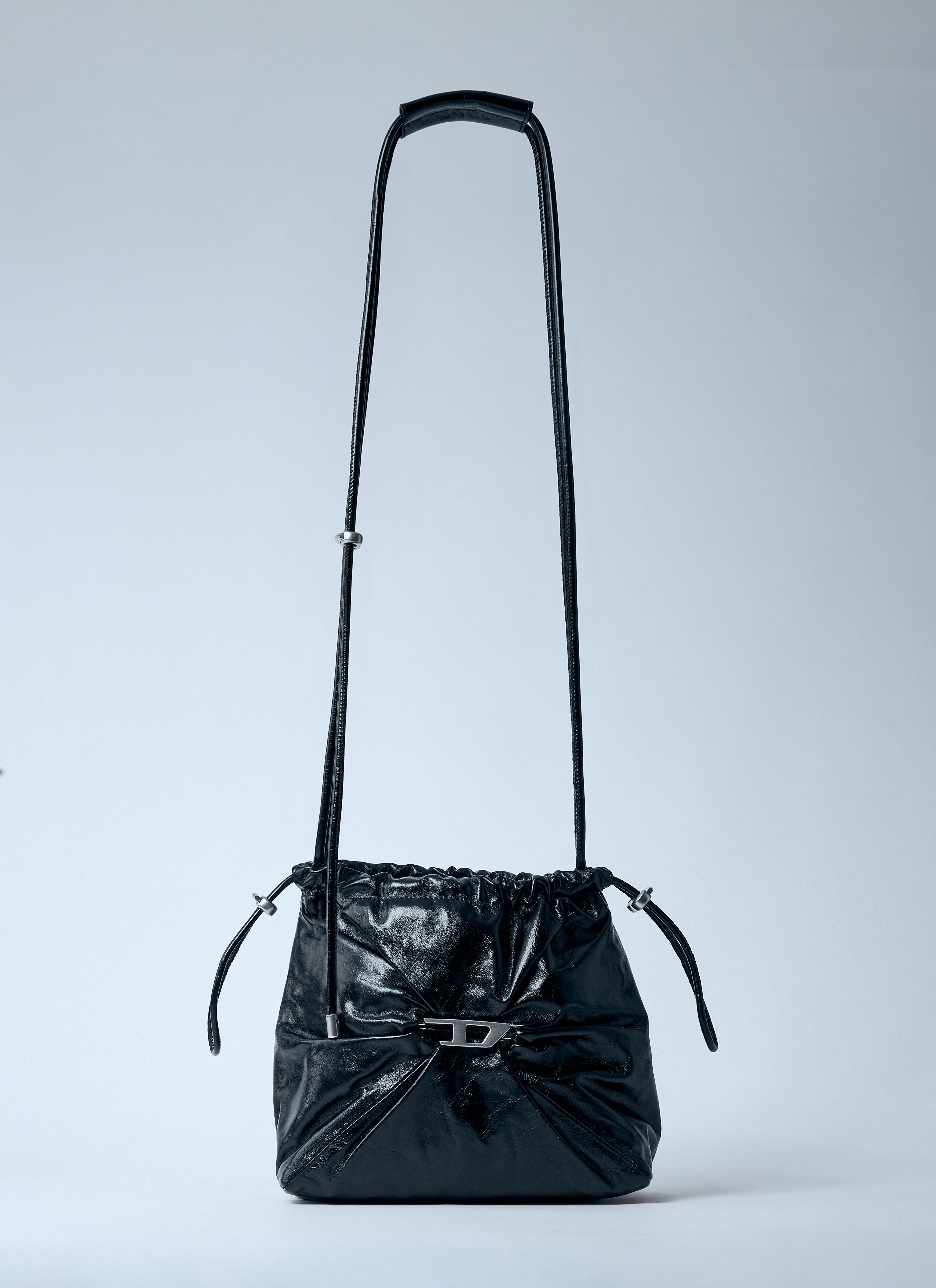 Diesel Women's' Scrunch-D Bucket Bag in Black | LN-CC®