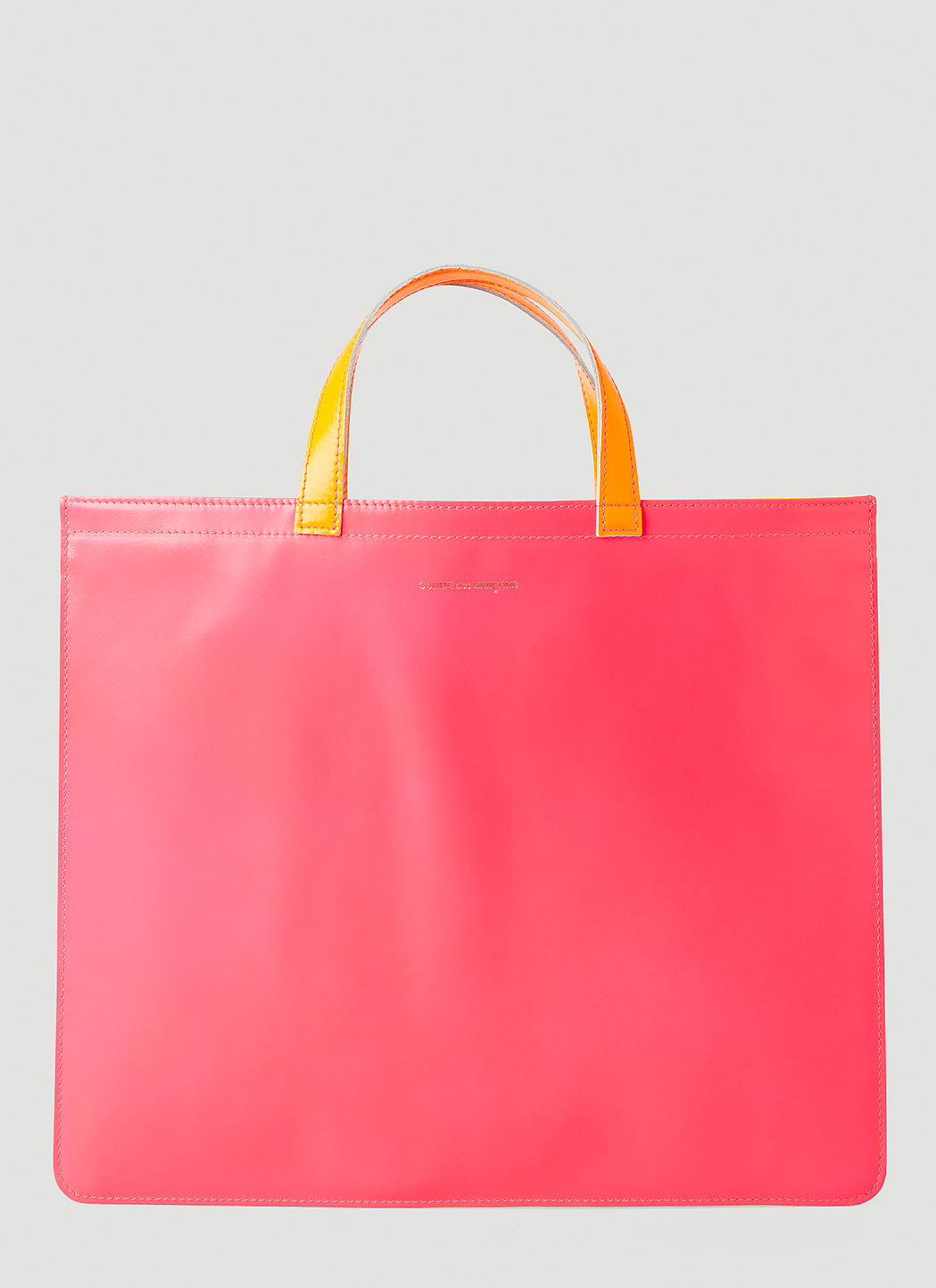Comme Des Garcons Wallet Fluo Tote Bag