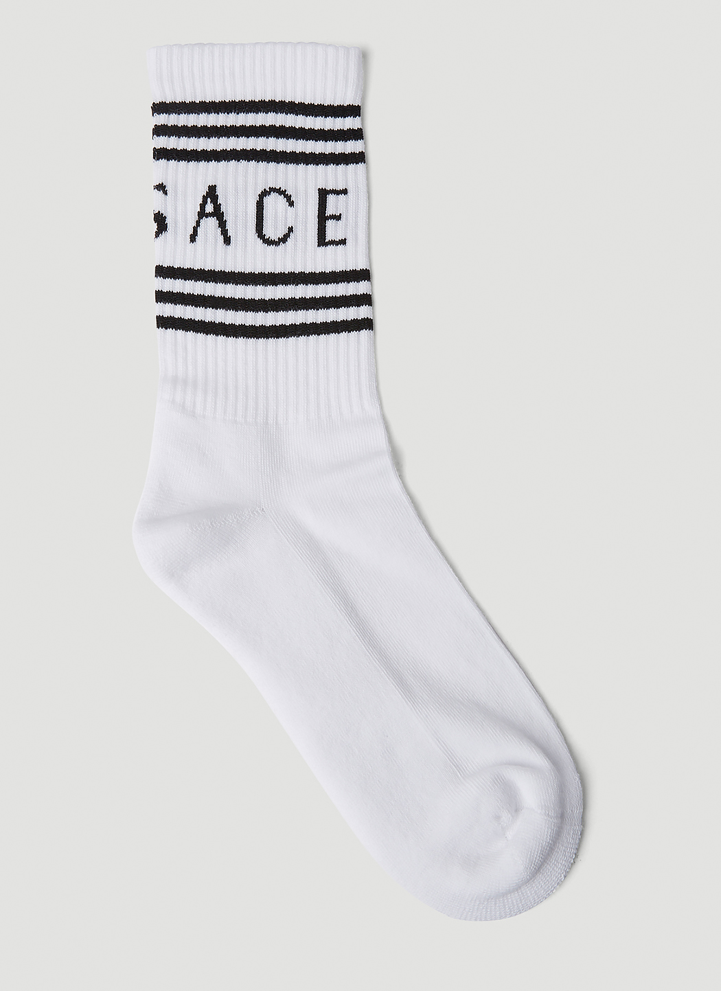 Intarsia Logo Socks