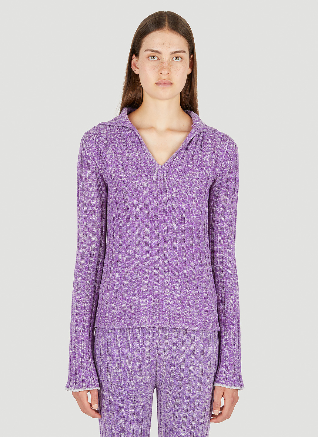 Polo Collar Sweater