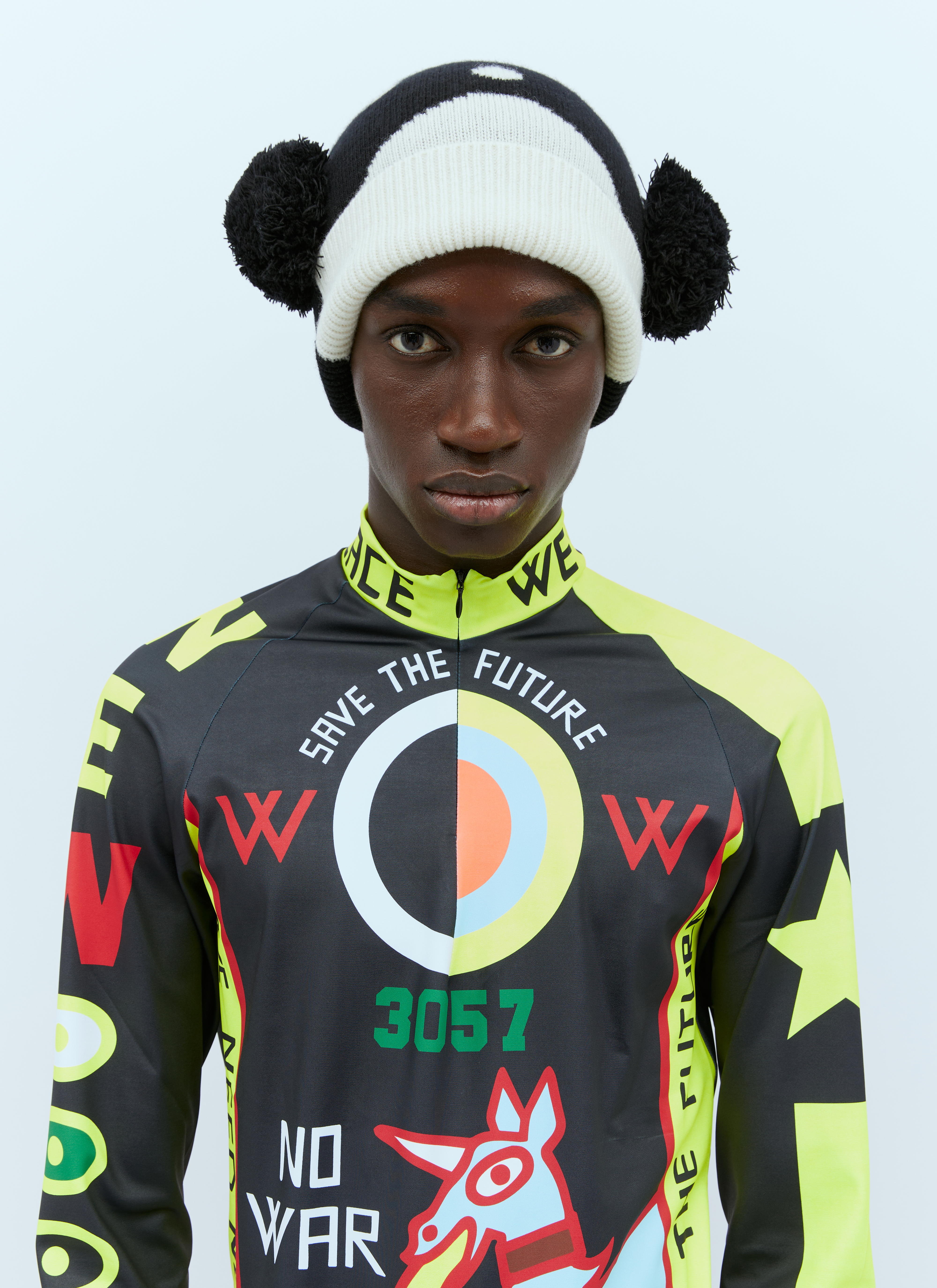 Walter Van Beirendonck ビーニー Walter Van Beirendonck Men's' Walter Beanie Hat in Black | LN-CC®