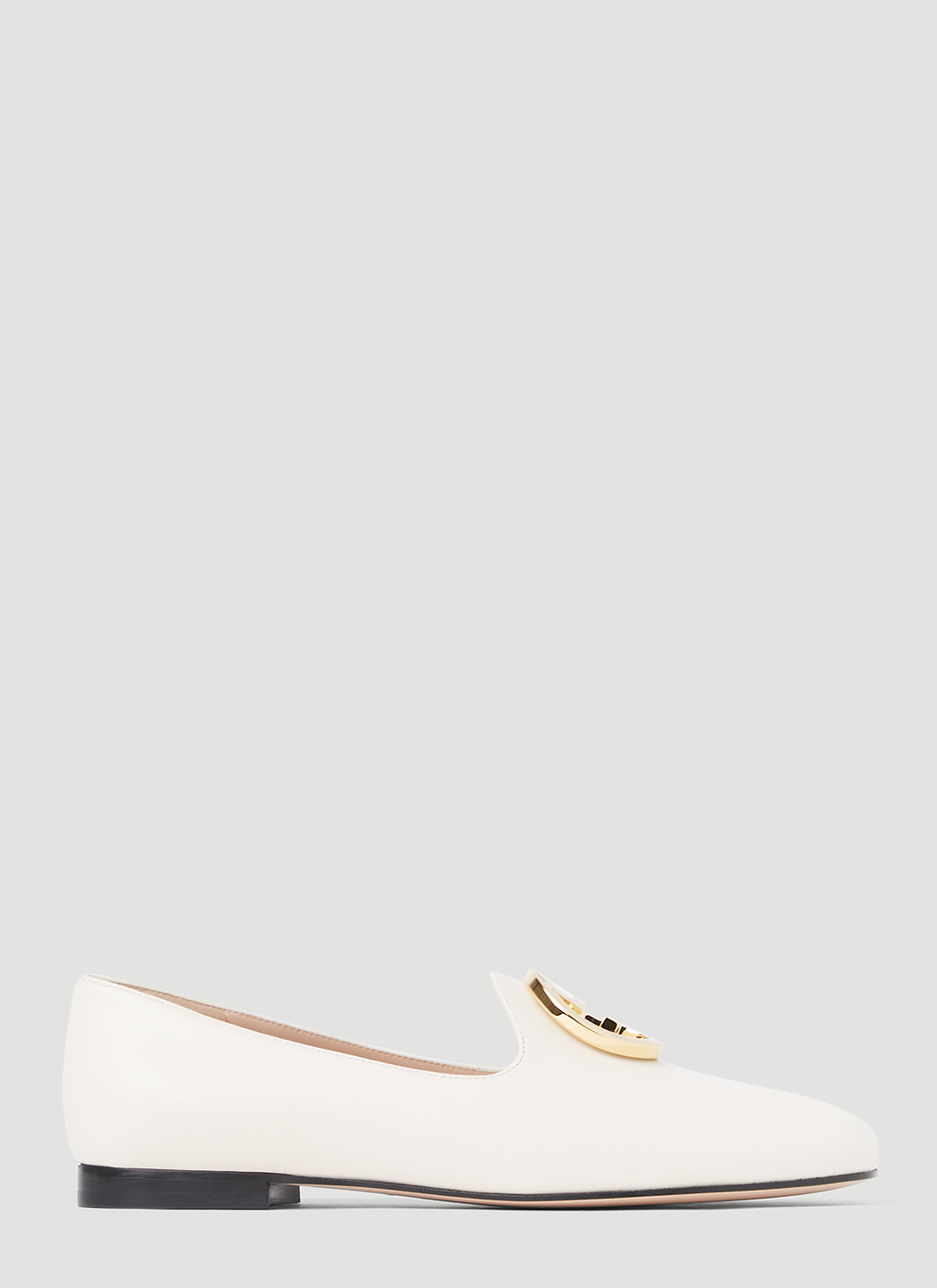 Logo Plaque Loafers