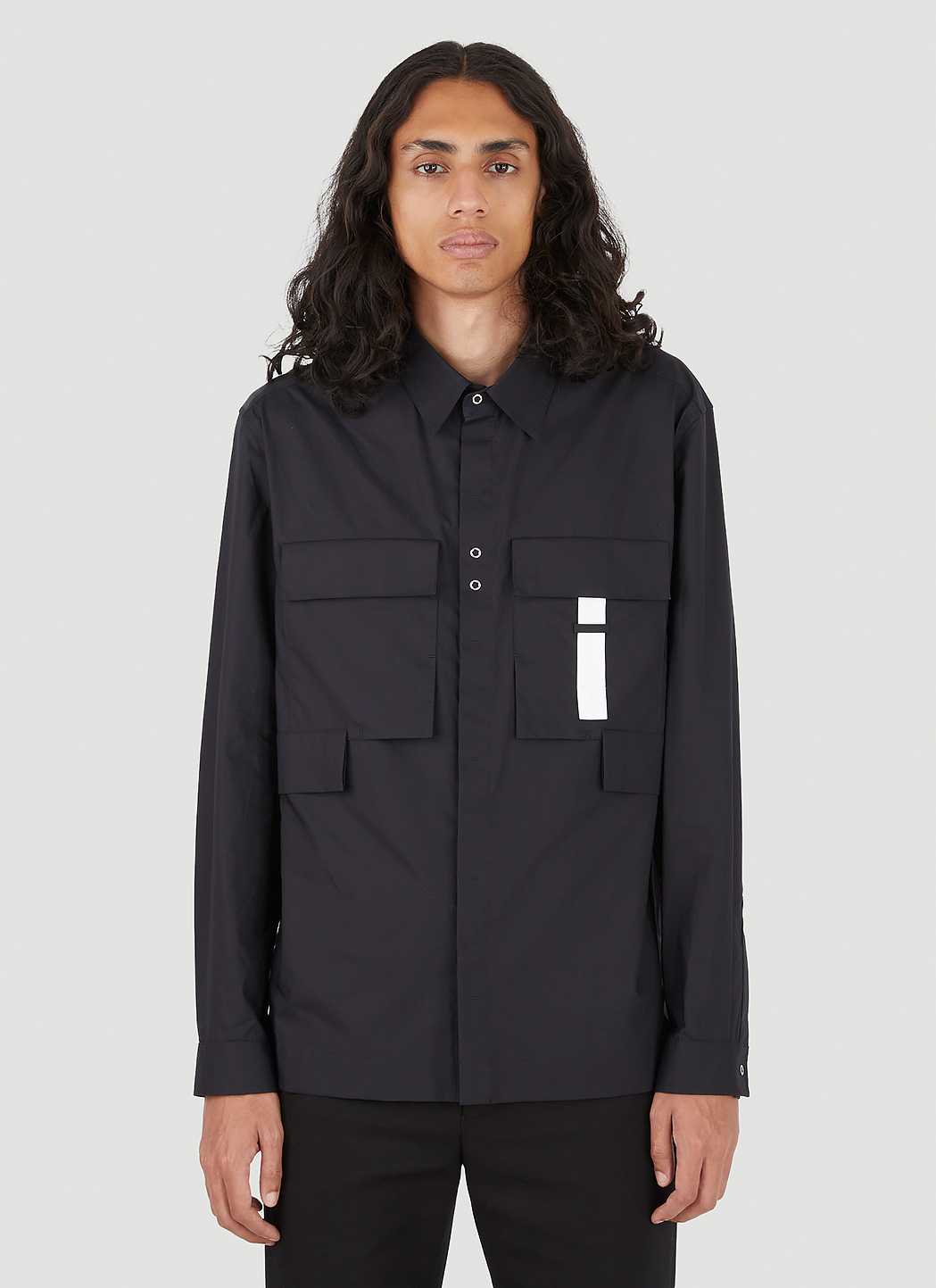 Tシャツ・カットソー CRAIG GREEN Craig Green Circle Shirt (CGAW24CWOSHI44 BLACK) Craig Green Circle Shirt CGAW24CWOSHI44-BLACK | IlDuomo