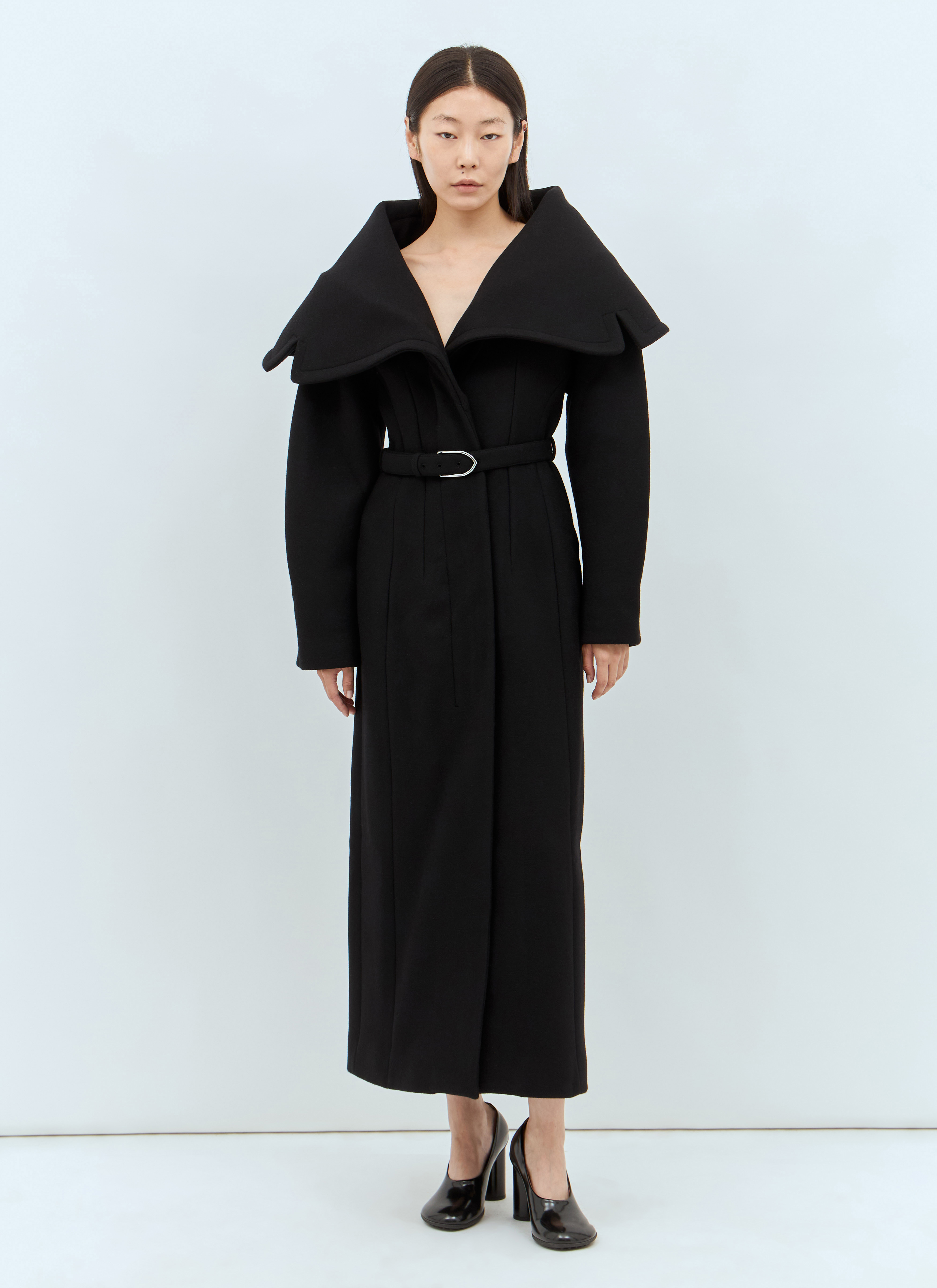 ジャックムス Jacquemus Le Caban Caruso Coat Jacquemus Le Caban Caruso Jacket | Black | FARFETCH