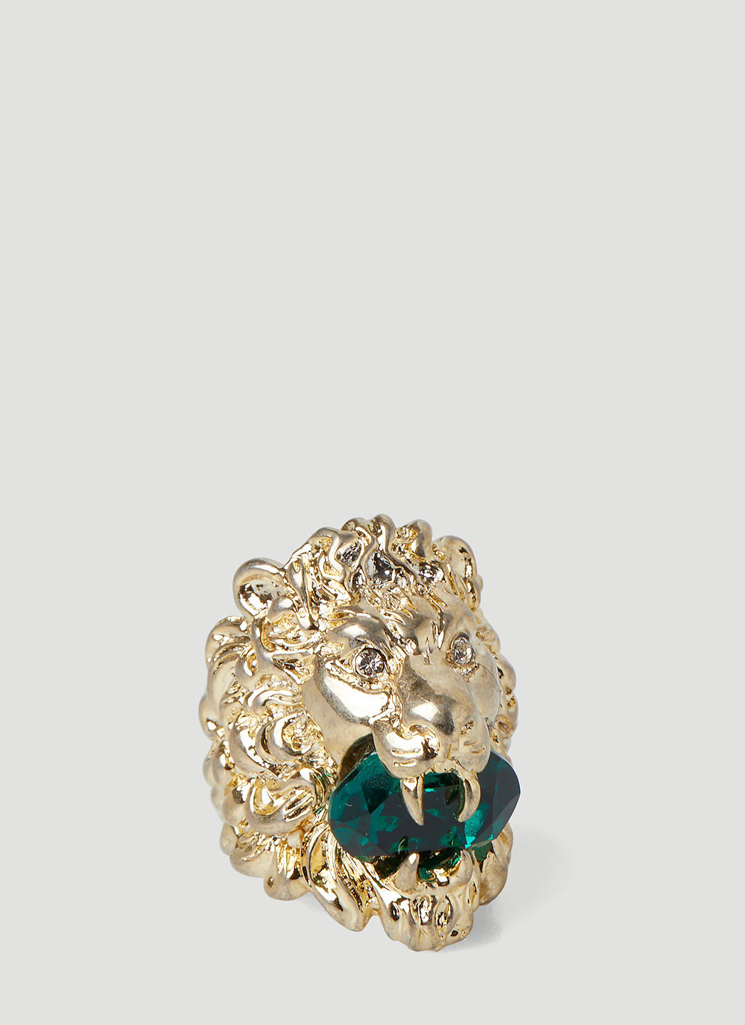Lionhead Crystal Ring