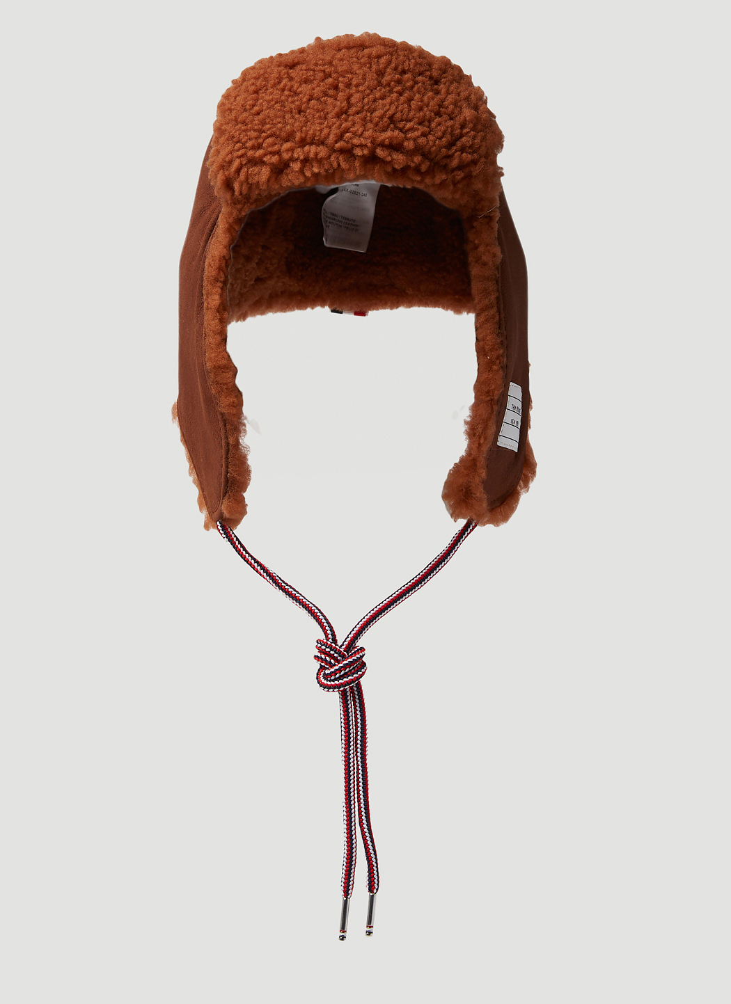 Shearling Tie Hat
