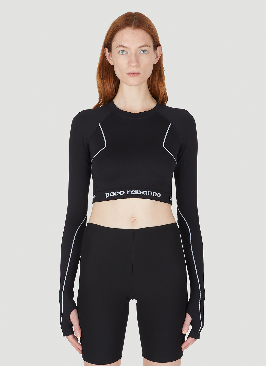 Logo Cropped Sport Top