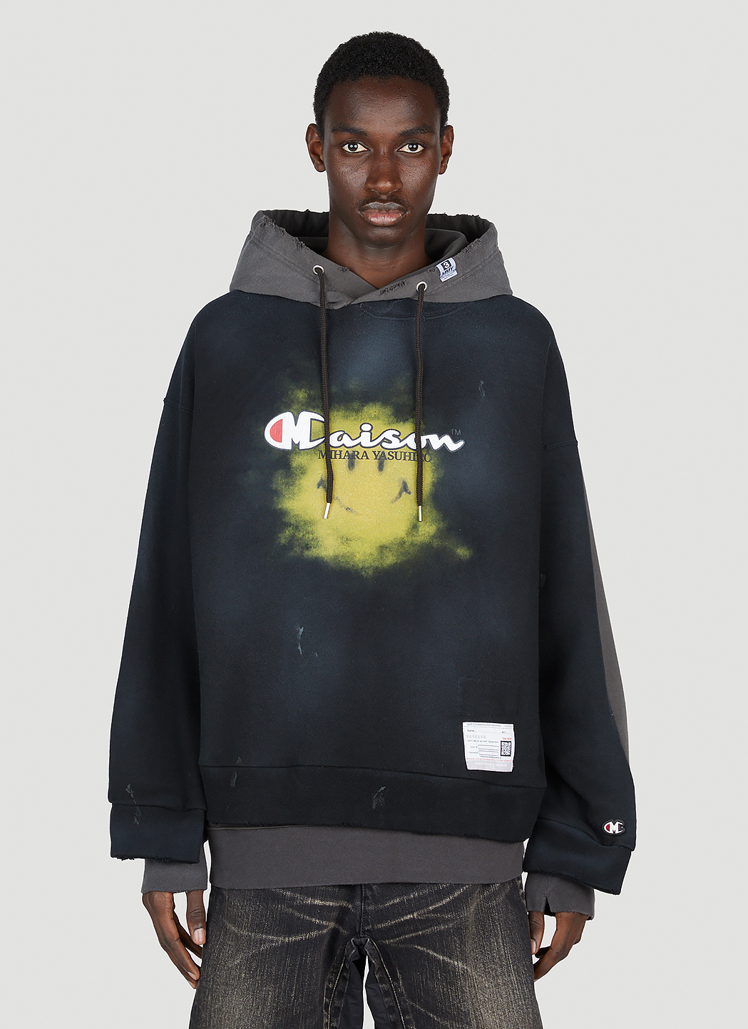 x Champion Combined Hooded Sweatshirt