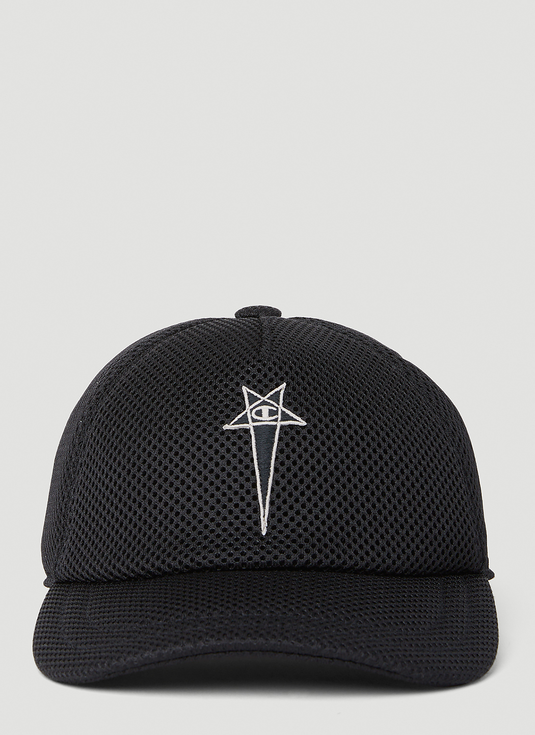 Rick Owens x Champion Mesh Baseball Cap in Black | LN-CC®